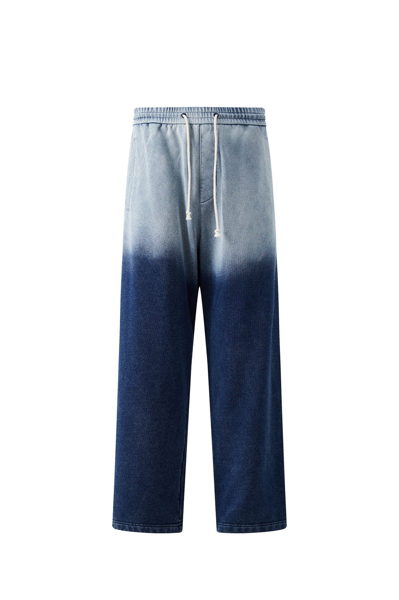 ORGANIC EMOTION Gradient Straight-Leg Drawstring Sweatpants, premium urban and streetwear designers apparel on PROJECTISR.com, ORGANIC EMOTION