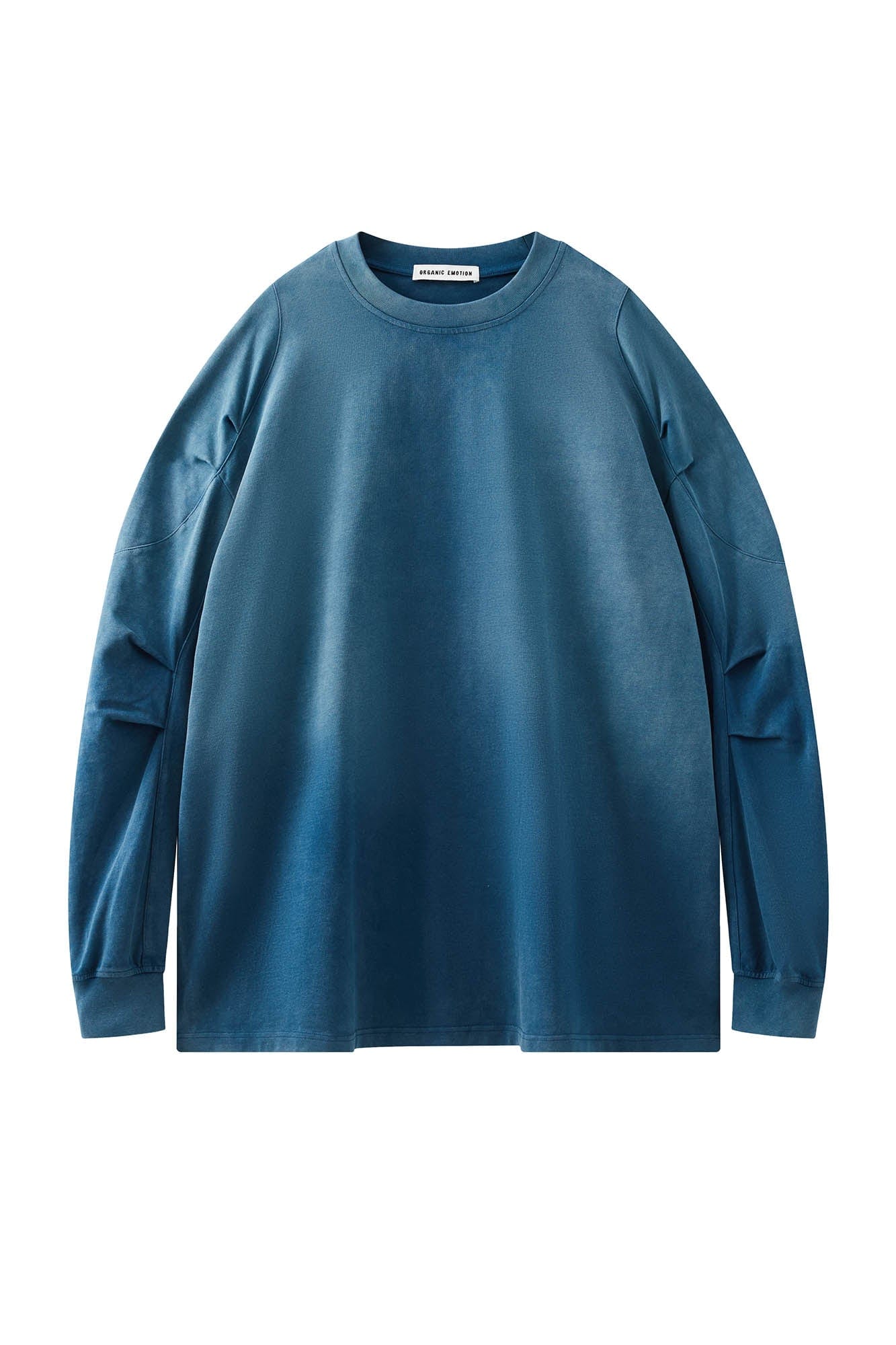 ORGANIC EMOTION Iceberg Gradient Long-Sleeve Tee, premium urban and streetwear designers apparel on PROJECTISR.com, ORGANIC EMOTION