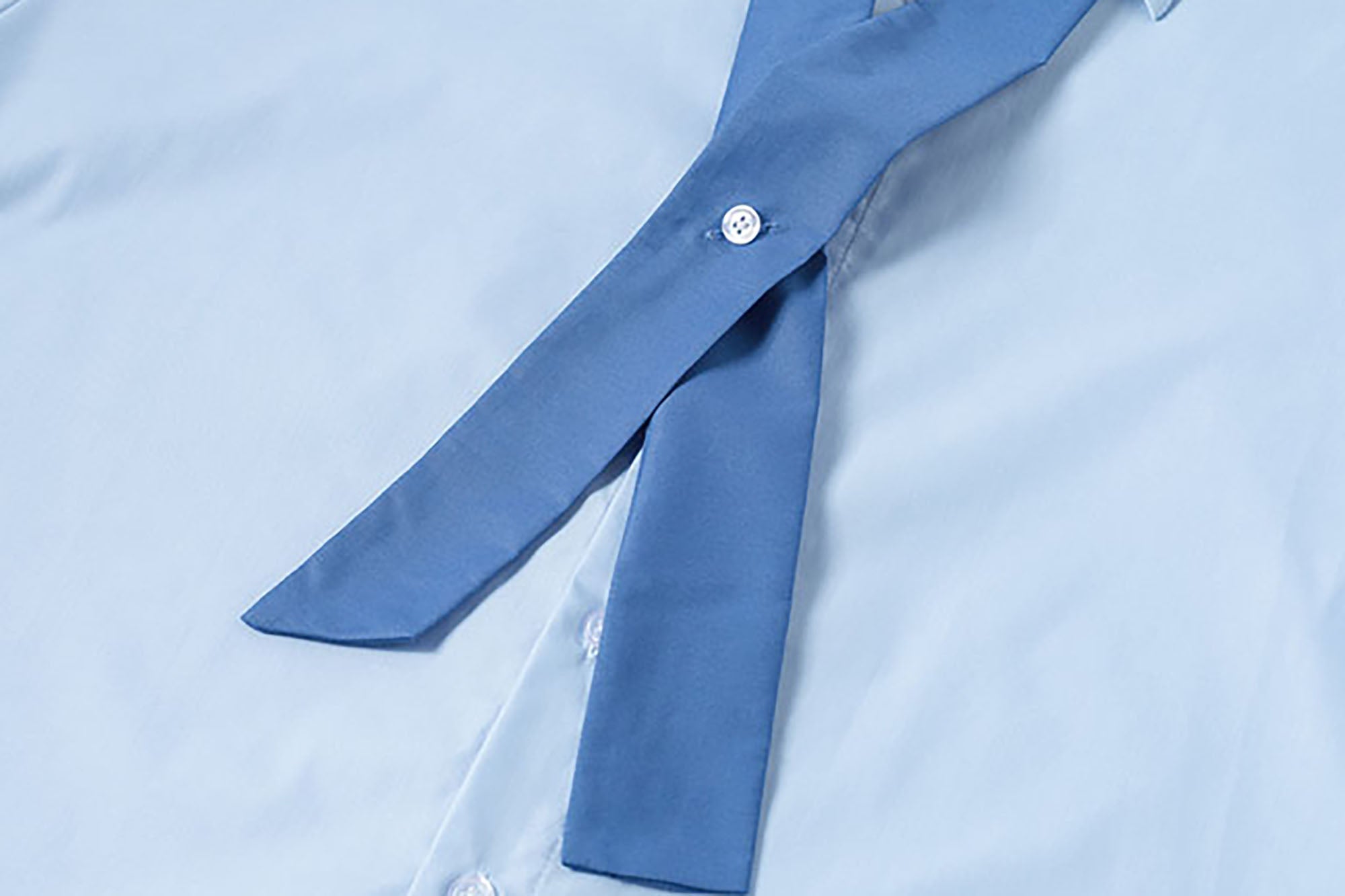 TUIMU Cross Tie Detachable Sleeve Shirt, premium urban and streetwear designers apparel on PROJECTISR.com, TUIMU