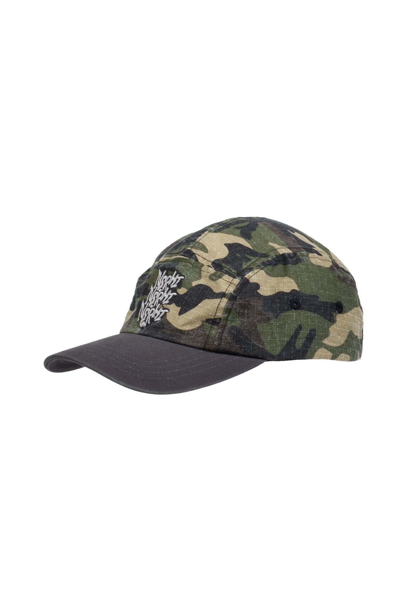 NERHI Graffiti Embroidered Camo 5-Panel Cap