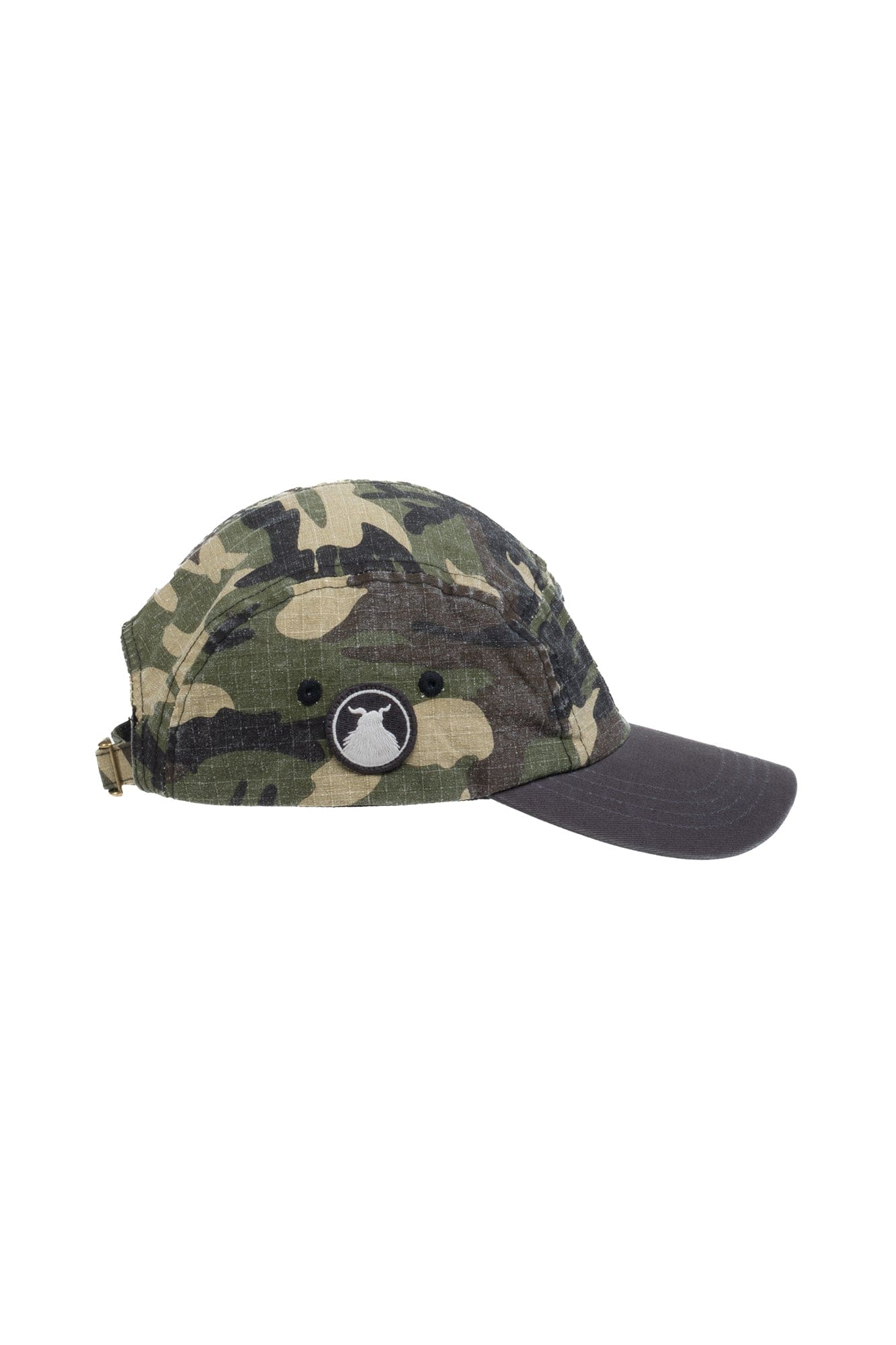 NERHI Graffiti Embroidered Camo 5-Panel Cap