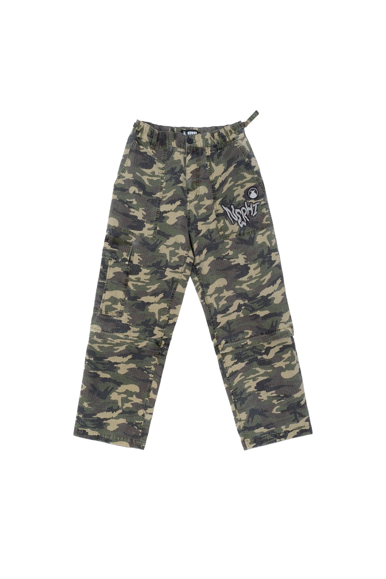 NERHI Detachable Camo Cargo Pants, premium urban and streetwear designers apparel on PROJECTISR.com, NERHI