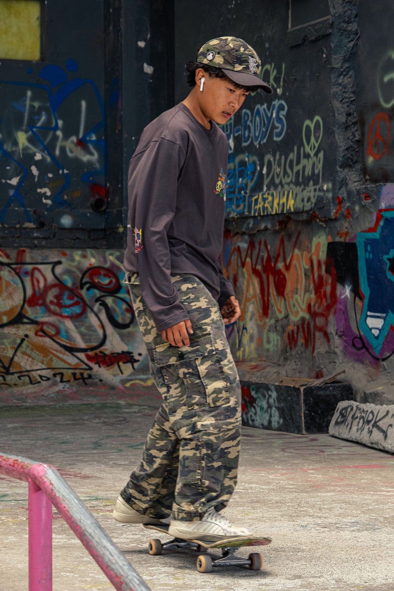 NERHI Detachable Camo Cargo Pants, premium urban and streetwear designers apparel on PROJECTISR.com, NERHI