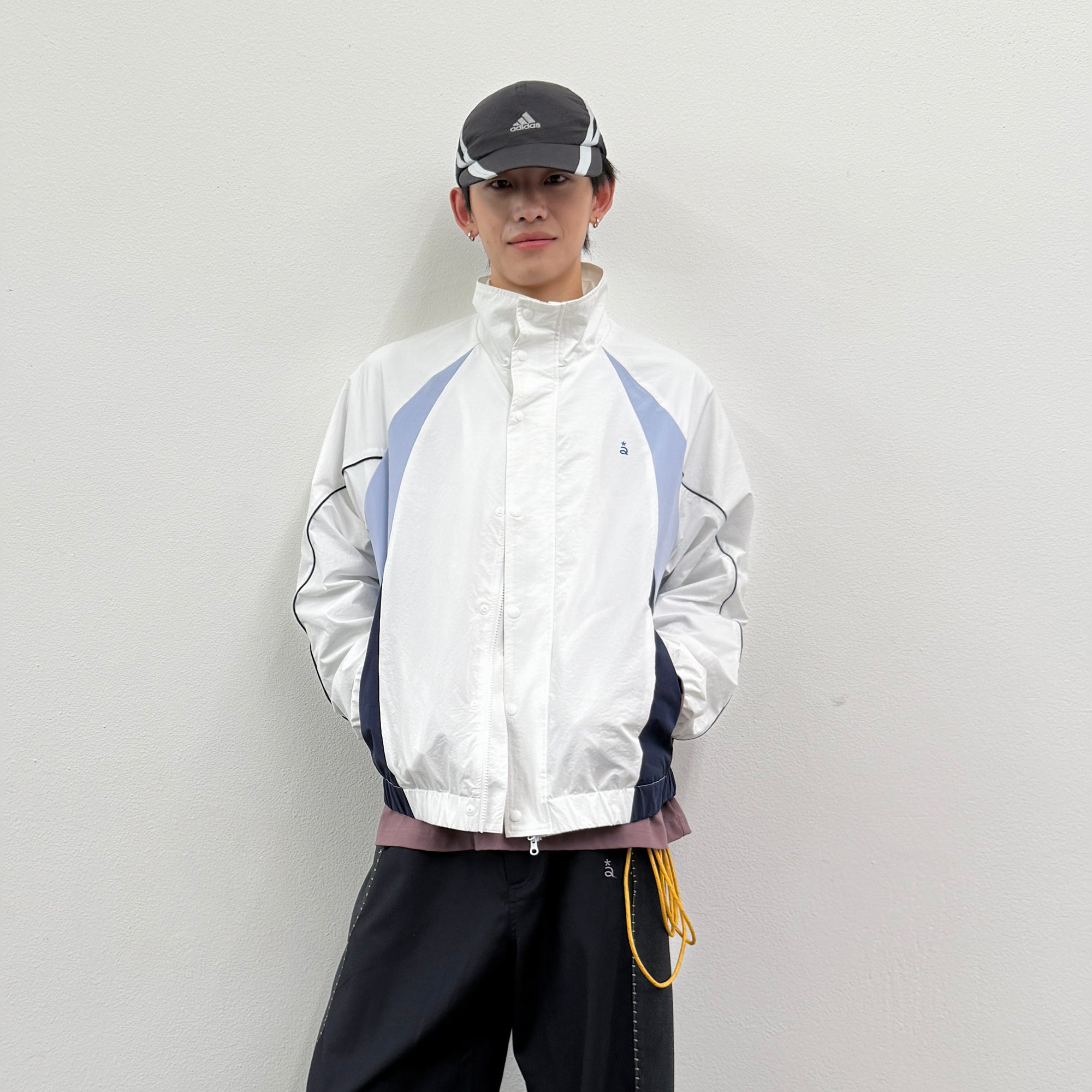 ROARINGWILD A ARCH Embroidered Graphic Raglan Jacket