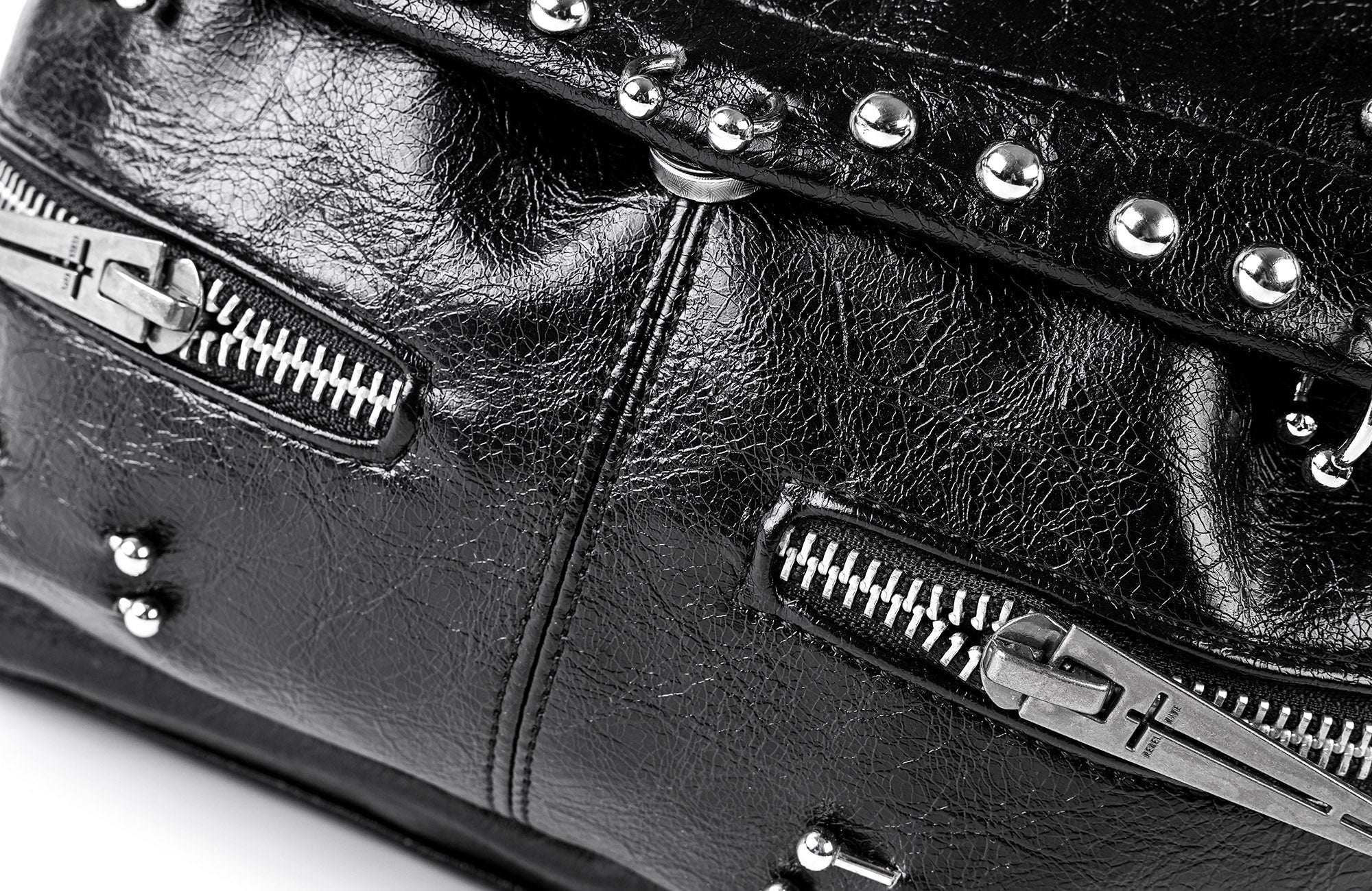 REBEL WAVE Gothic Cross Studded Backpack