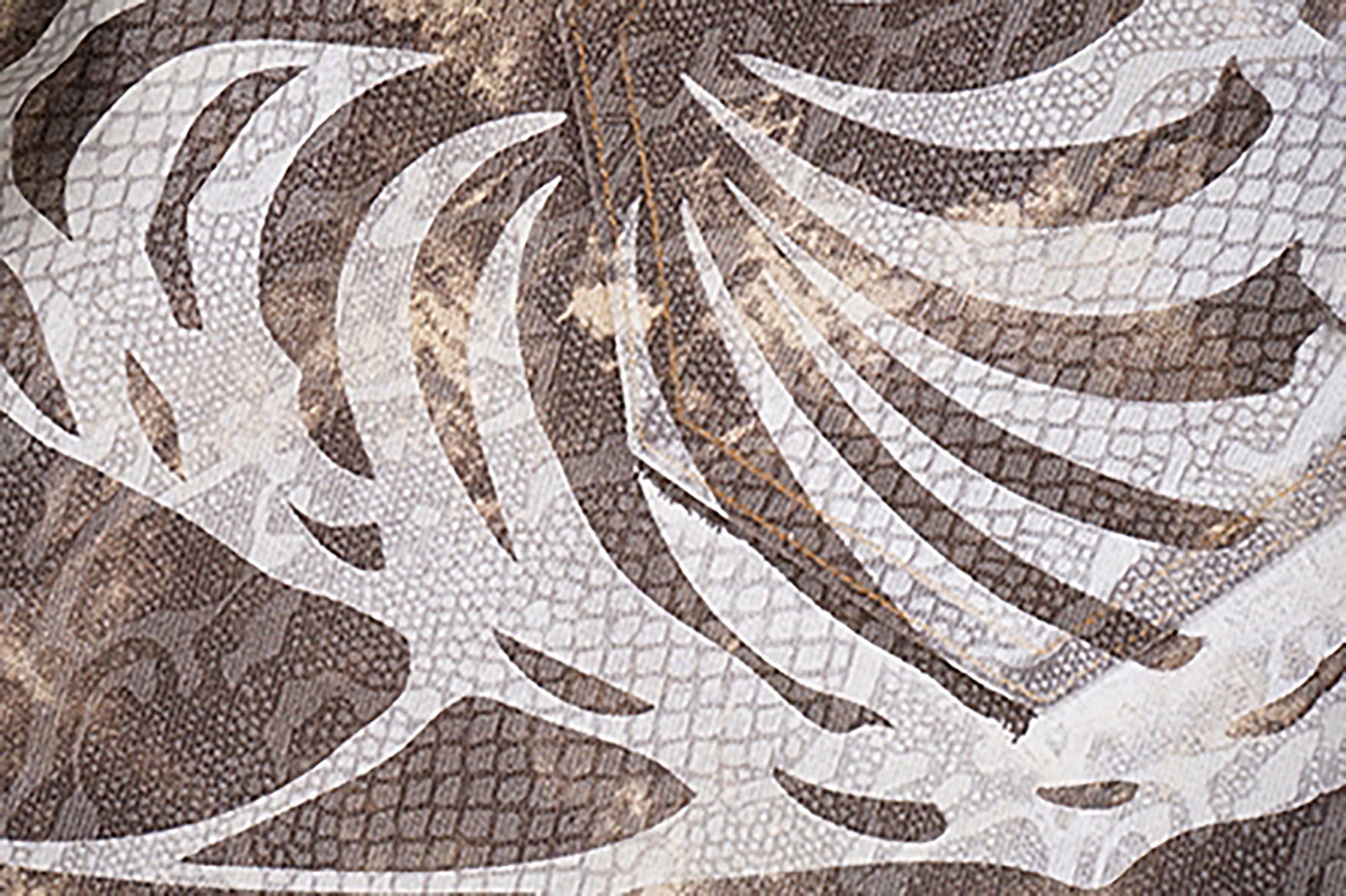VINKID Snakeskin Waxed Baggy Pants, premium urban and streetwear designers apparel on PROJECTISR.com, VINKID