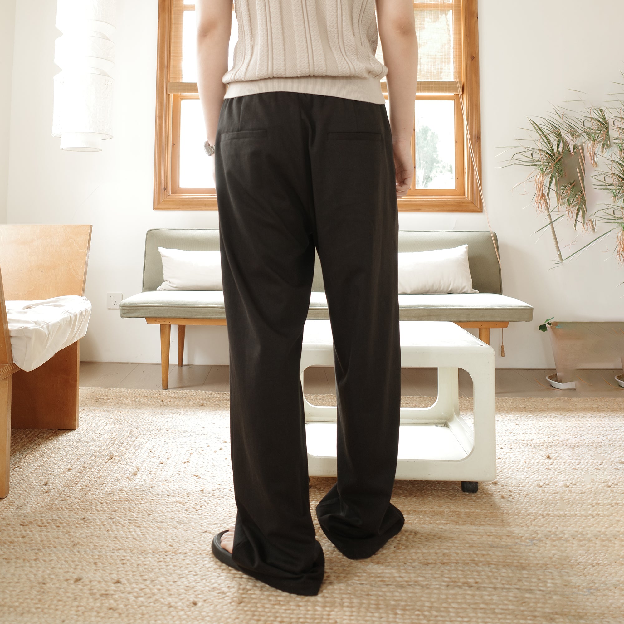 KREATE Acetate Wide-Leg Trousers, premium urban and streetwear designers apparel on PROJECTISR.com, KREATE