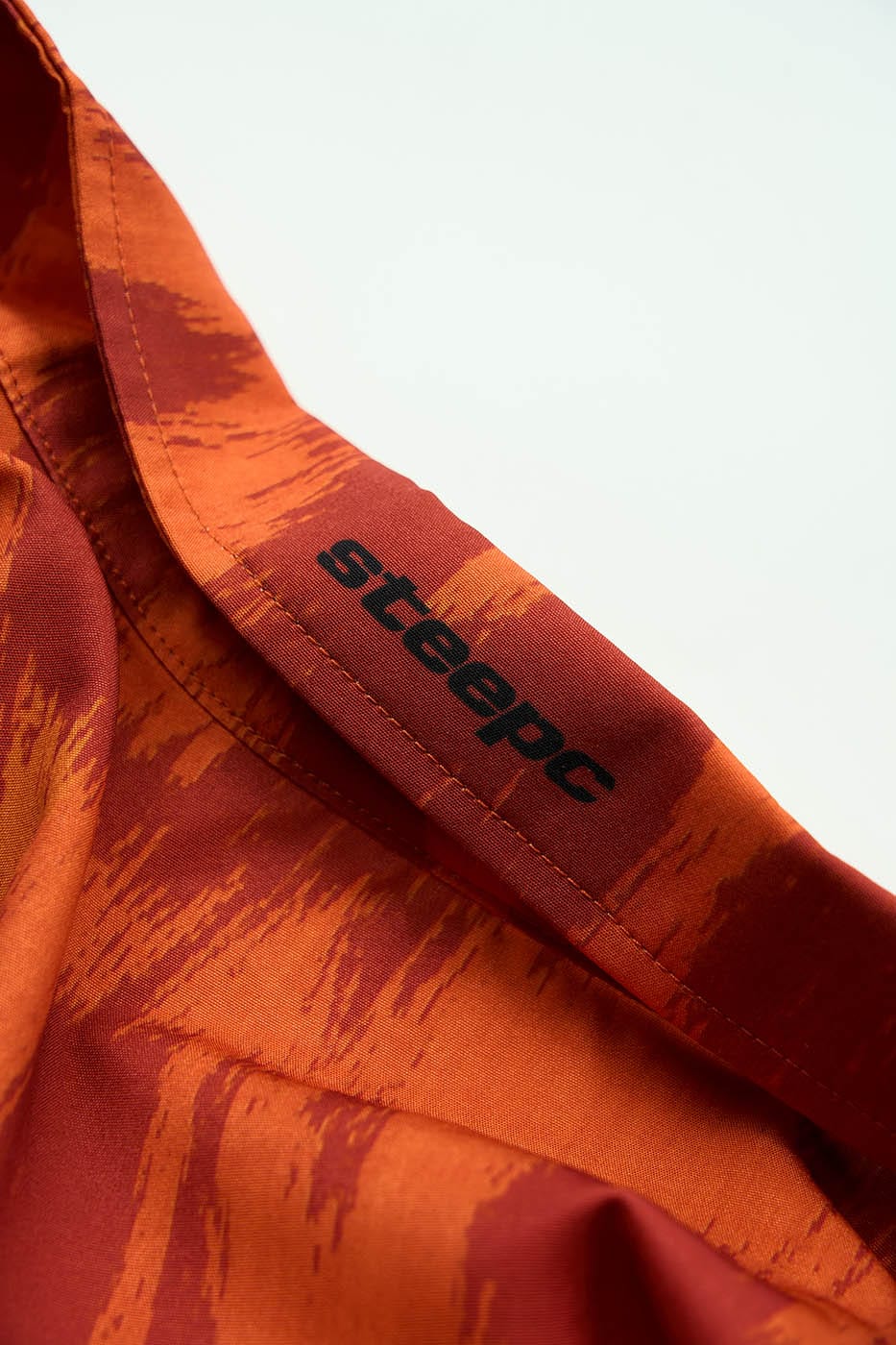 STEEPC Flaming Leopard Full-Print Half Shirt, premium urban and streetwear designers apparel on PROJECTISR.com, STEEPC