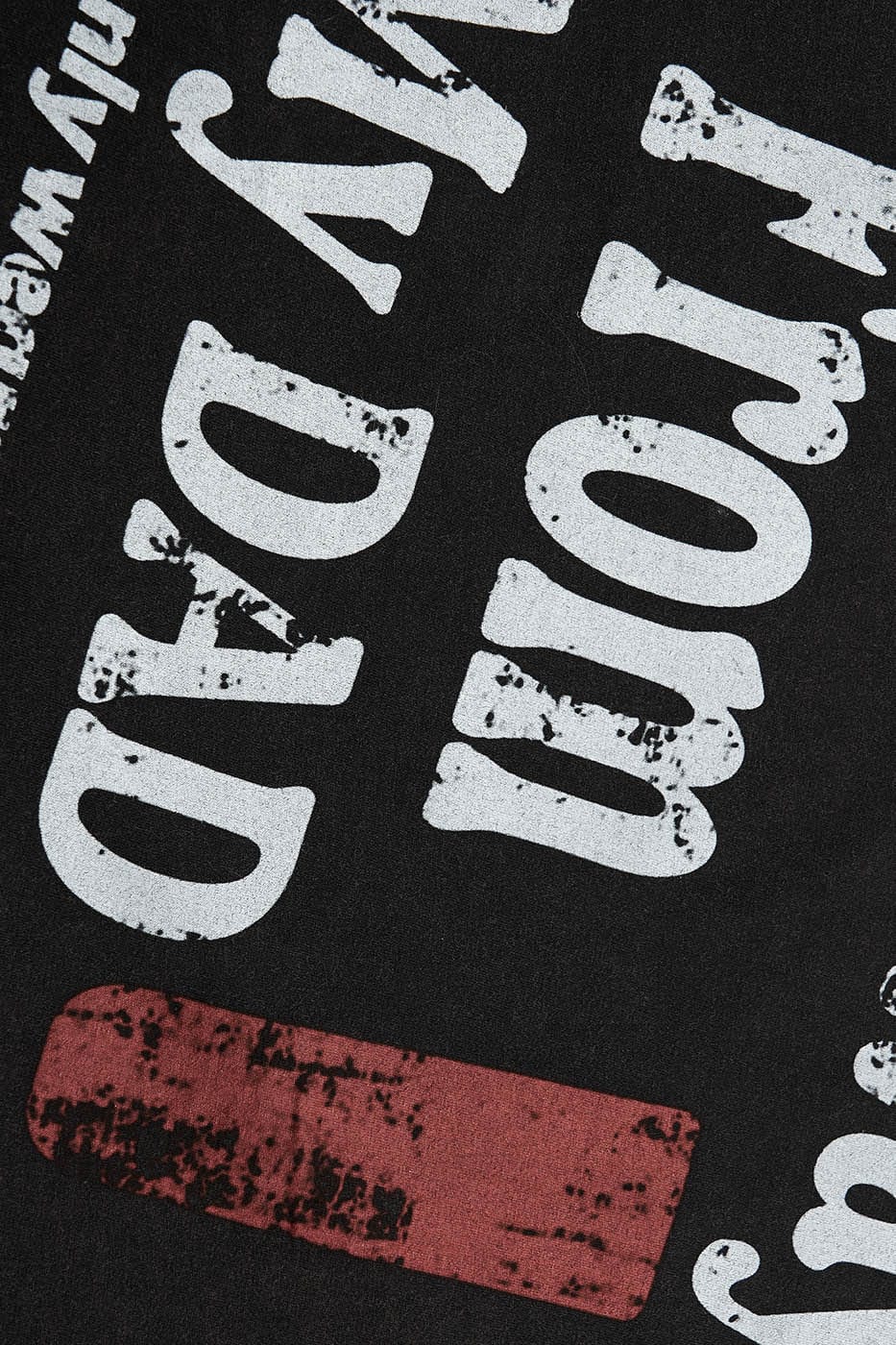 STEEPC Distressed Slogan Full-Print T-Shirt, premium urban and streetwear designers apparel on PROJECTISR.com, STEEPC