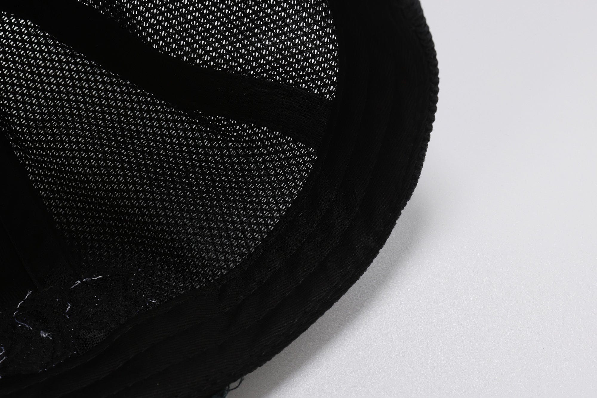FVVO Panda Patchwork Frayed Mesh Cap, premium urban and streetwear designers apparel on PROJECTISR.com, FVVO