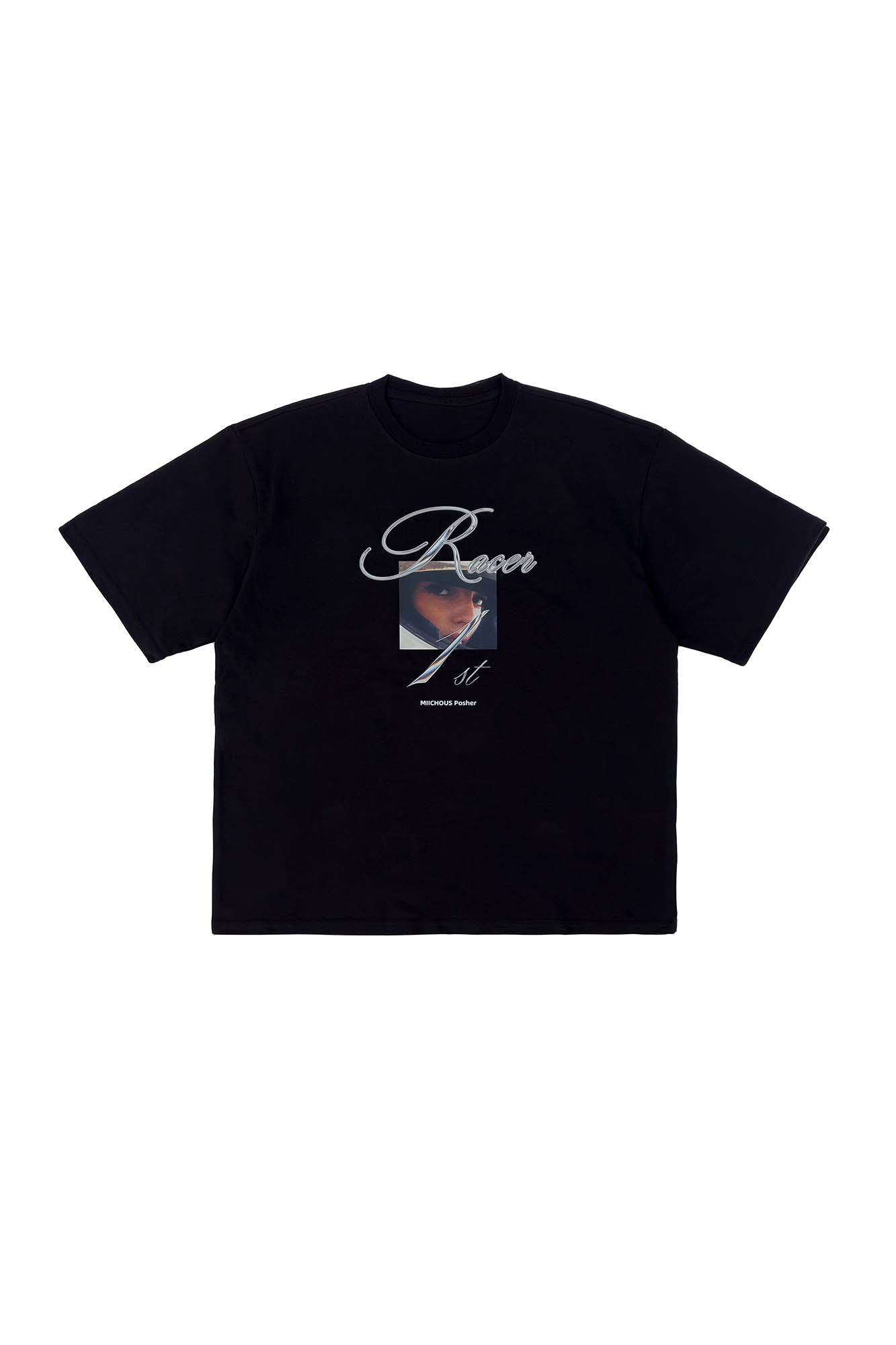 MIICHOUS Racer Portrait Graphic T-Shirt