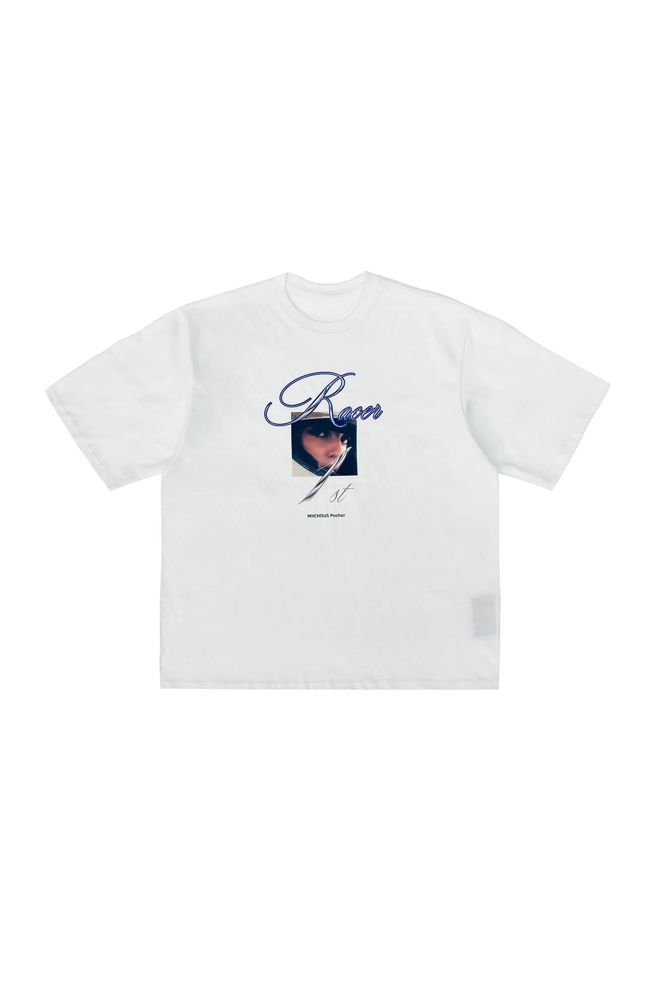 MIICHOUS Racer Portrait Graphic T-Shirt