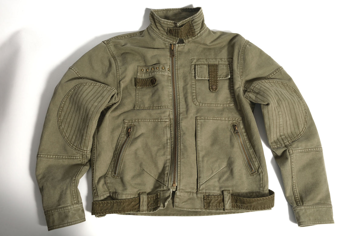 NEIGBORL Retro Washed Cotton Lapel Work Jacket