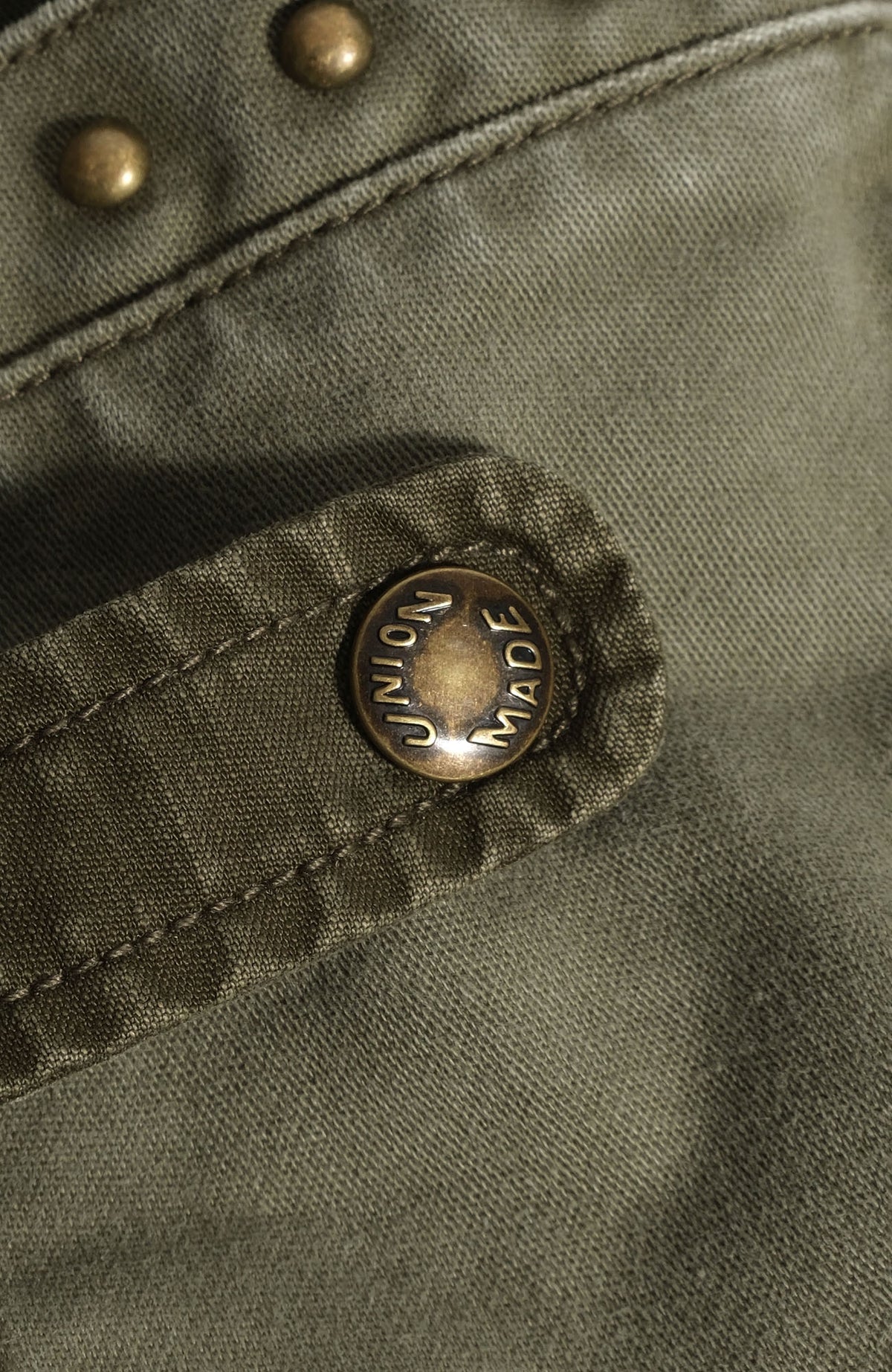NEIGBORL Retro Washed Cotton Lapel Work Jacket