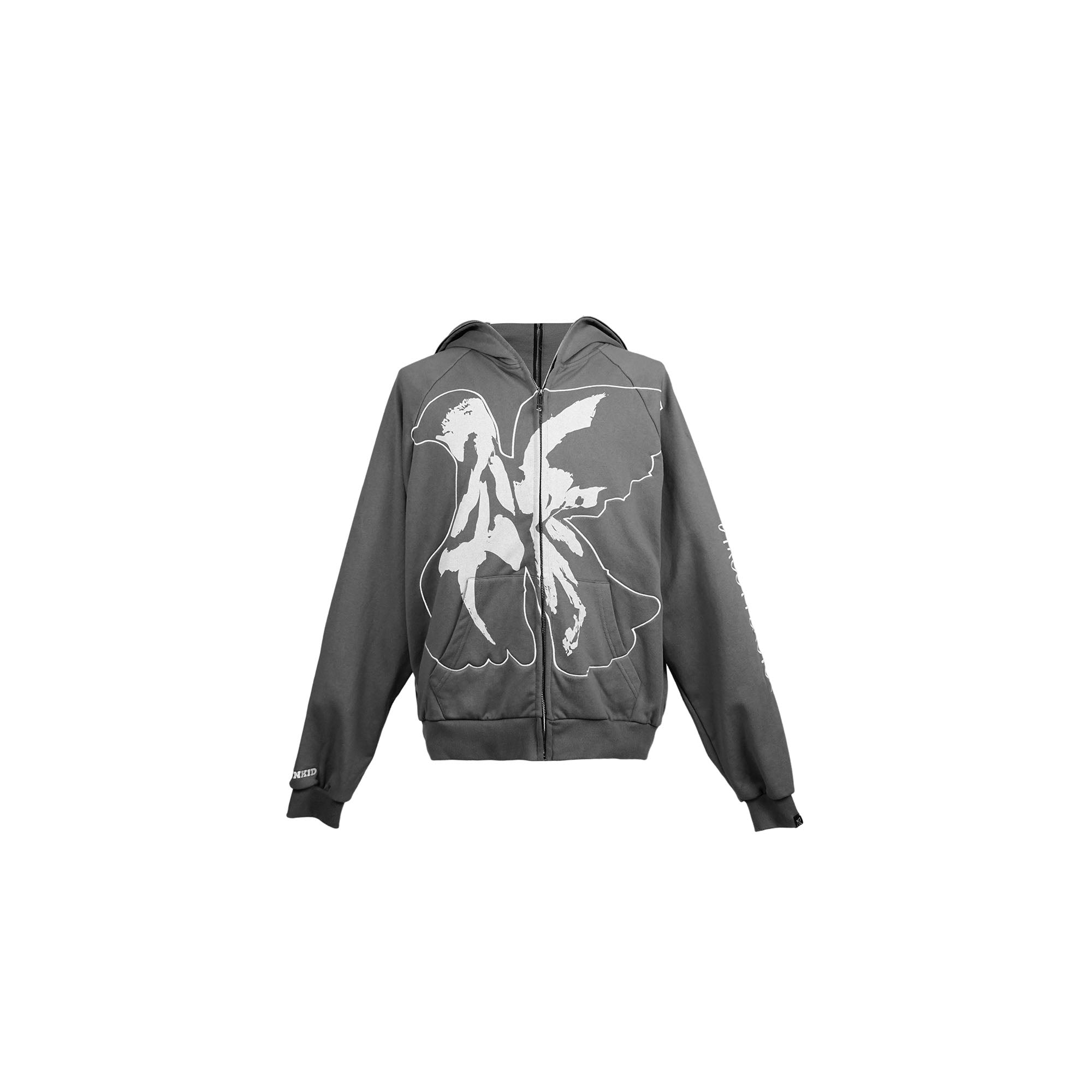 VINKID Reversible Arabic Script Pigeon Hooded Jacket