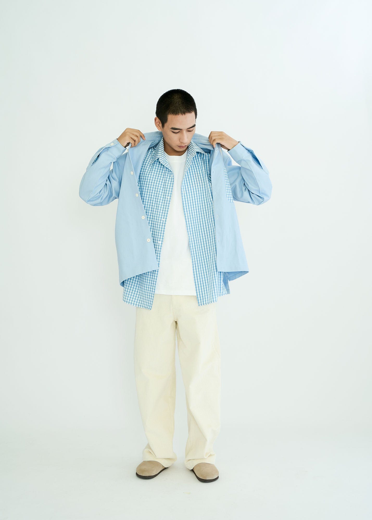 WIID Checks Pocket Hooded Shirt, premium urban and streetwear designers apparel on PROJECTISR.com, WIID