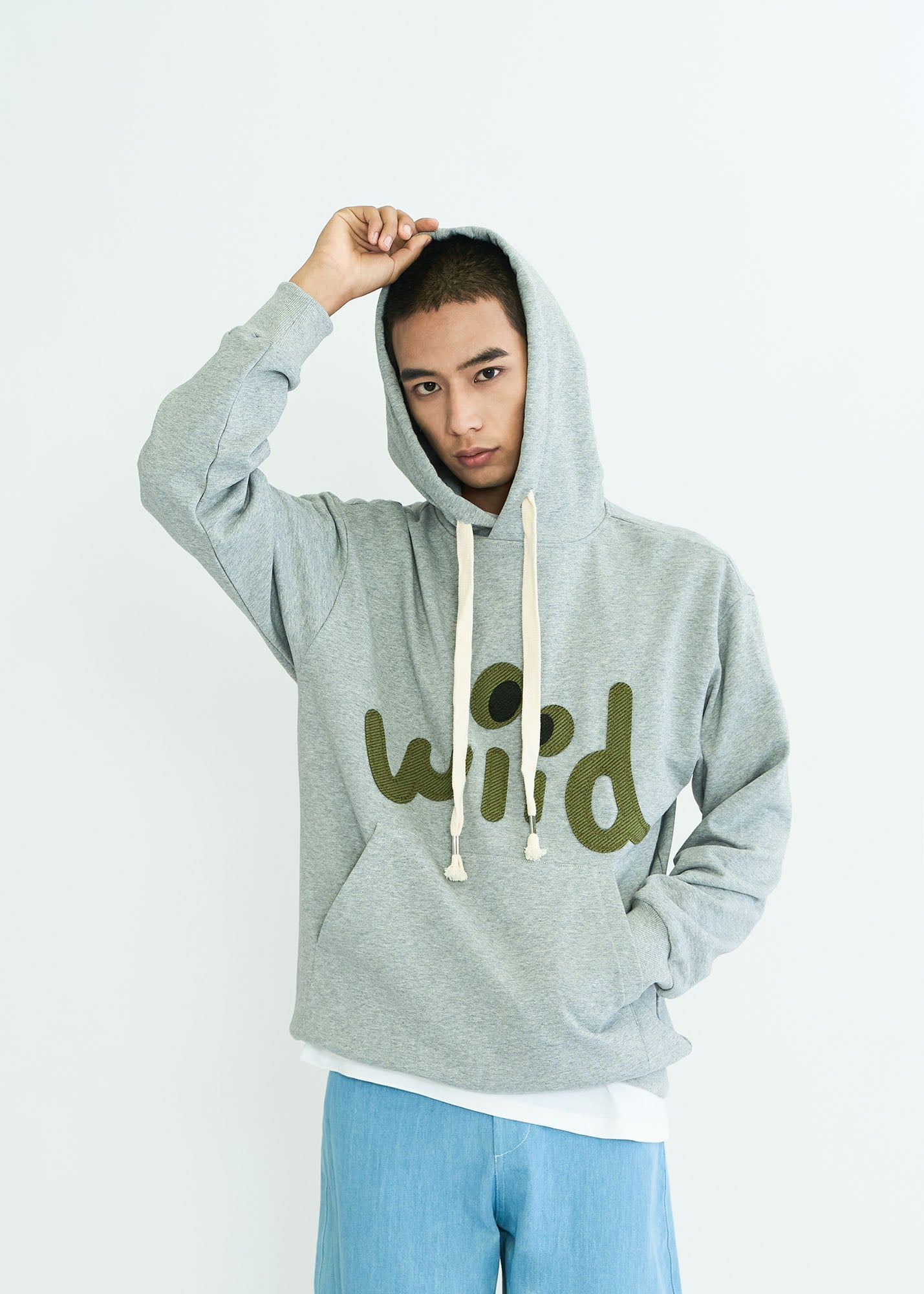 WIID LOGO Patch Hoodie, premium urban and streetwear designers apparel on PROJECTISR.com, WIID