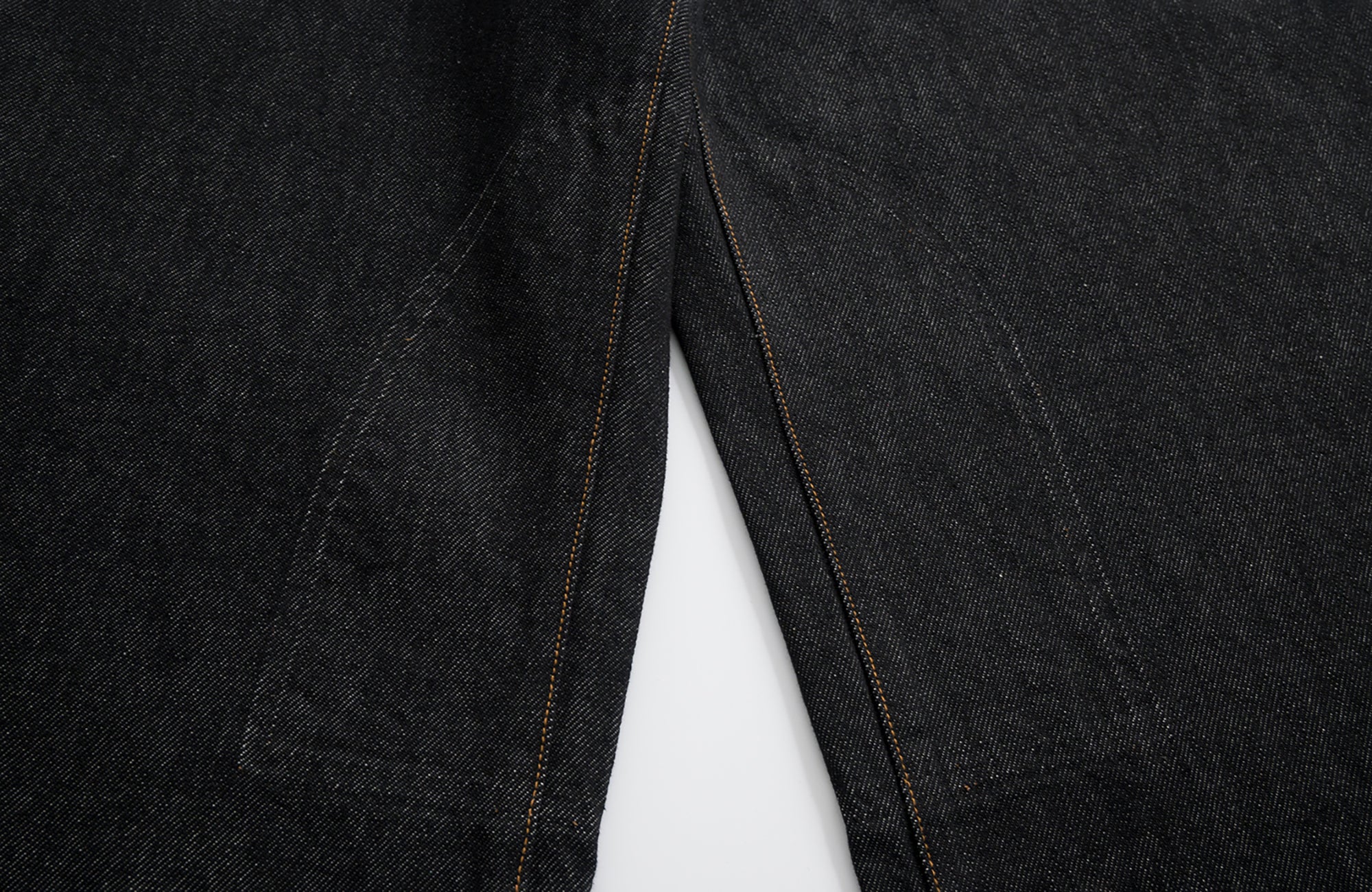 SADSOUP Contrast Stitch Wide-Leg Jeans