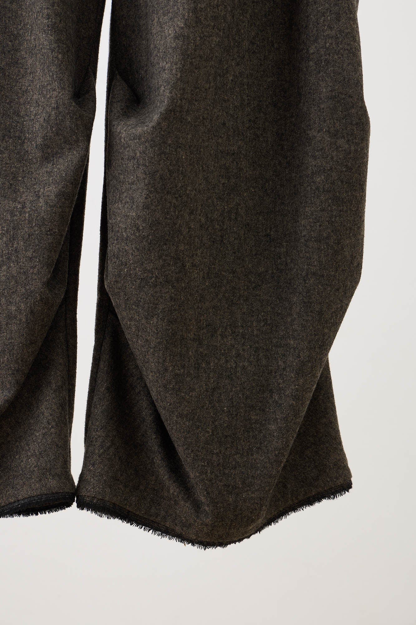 ILNya Nieternite Nifutur Crinkled Wool-Blend Voluminous Trousers, premium urban and streetwear designers apparel on PROJECTISR.com, ILNya Nieternite Nifutur