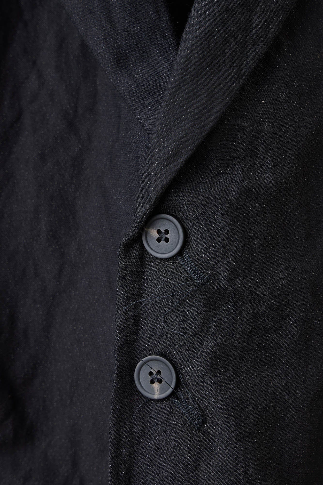 ILNya Nieternite Nifutur Asymmetrical Shawl Collar Belted Crinkled Vest, premium urban and streetwear designers apparel on PROJECTISR.com, ILNya Nieternite Nifutur