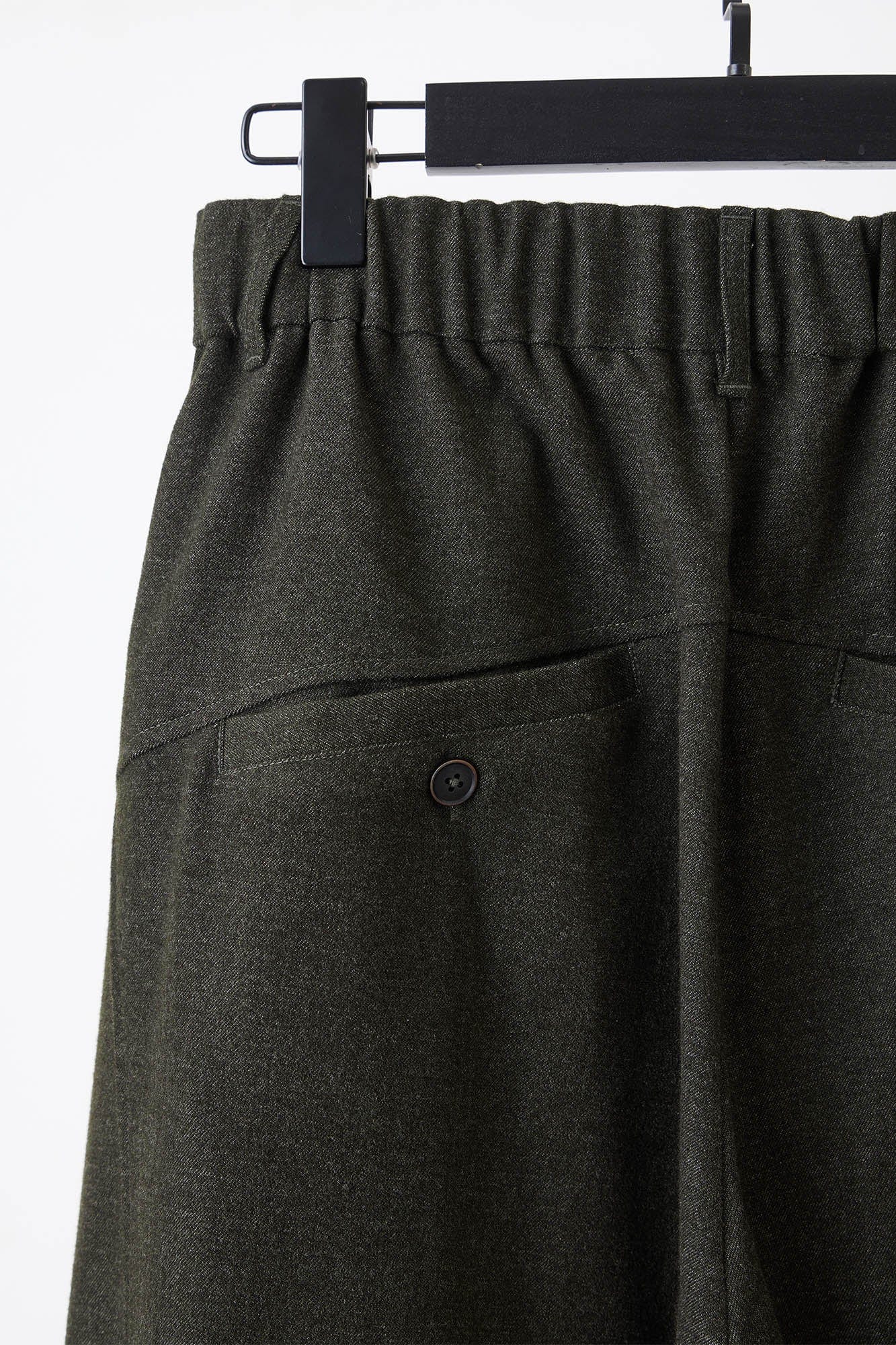 ILNya Nieternite Nifutur Slanted Spliced Drawstring Wide-Leg Pants