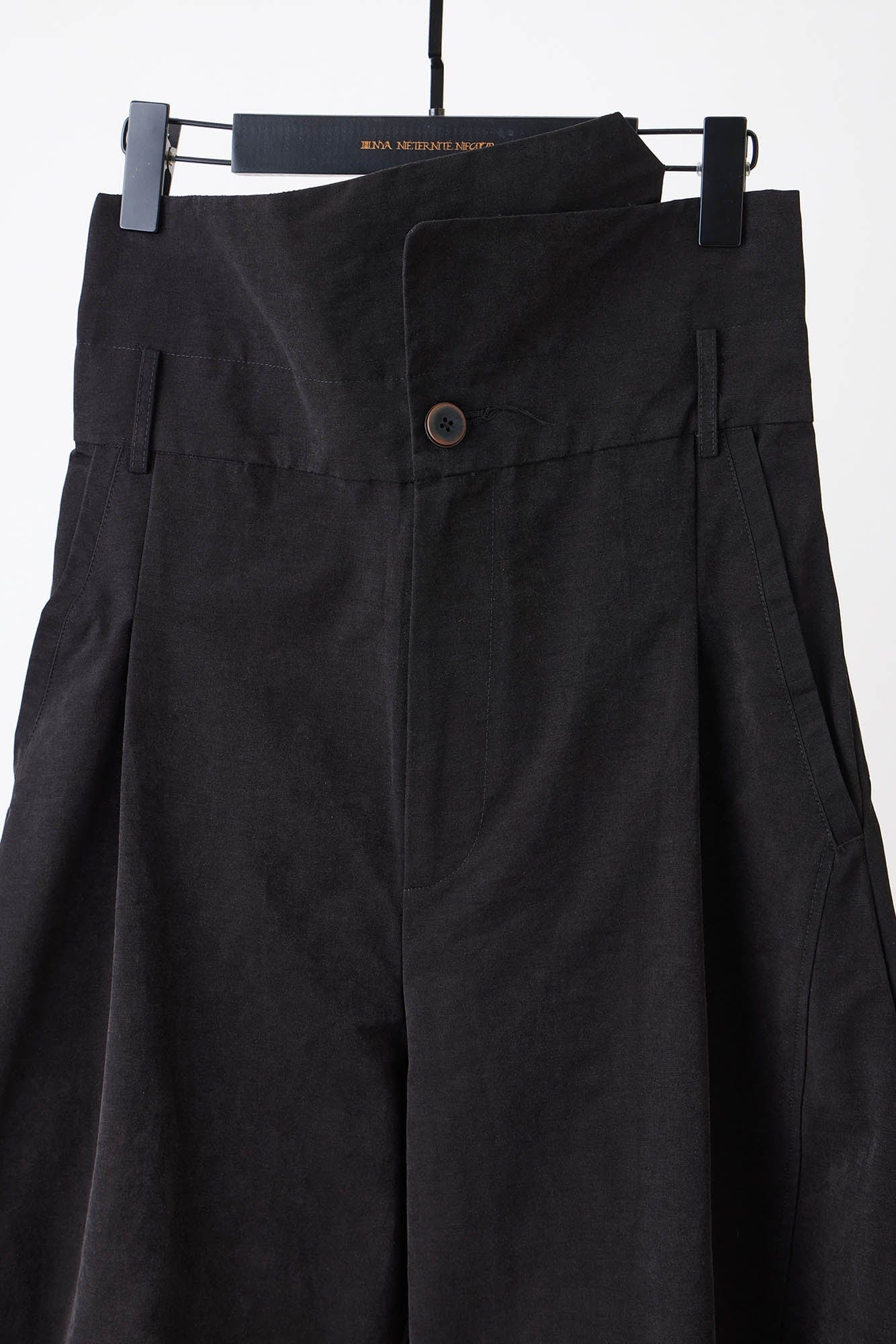 ILNya Nieternite Nifutur High-Waisted Pleated Wide-Leg Pants, premium urban and streetwear designers apparel on PROJECTISR.com, ILNya Nieternite Nifutur