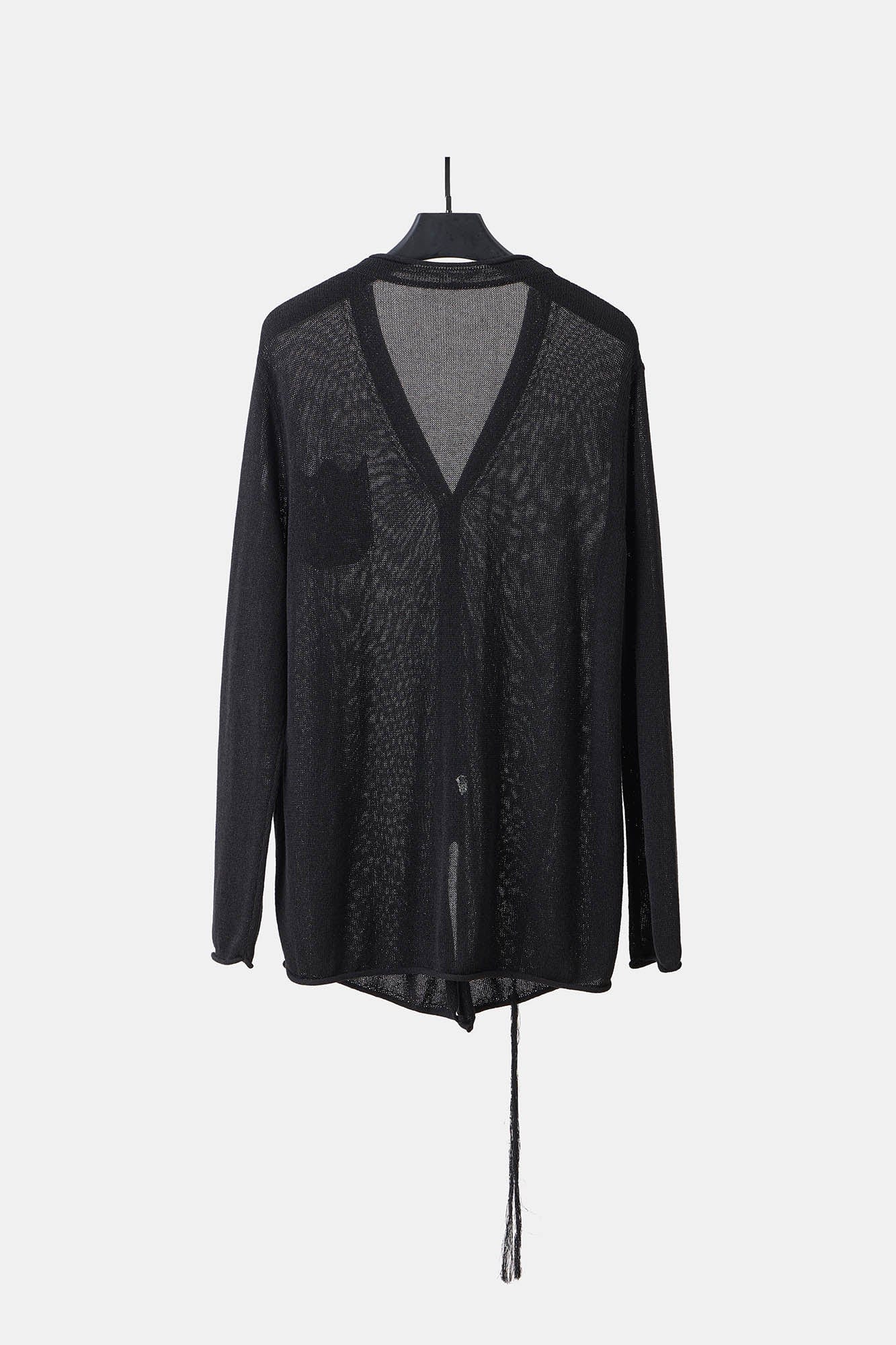 ILNya Nieternite Nifutur Ghostly Graphic Sheer Oversized Cardigan, premium urban and streetwear designers apparel on PROJECTISR.com, ILNya Nieternite Nifutur