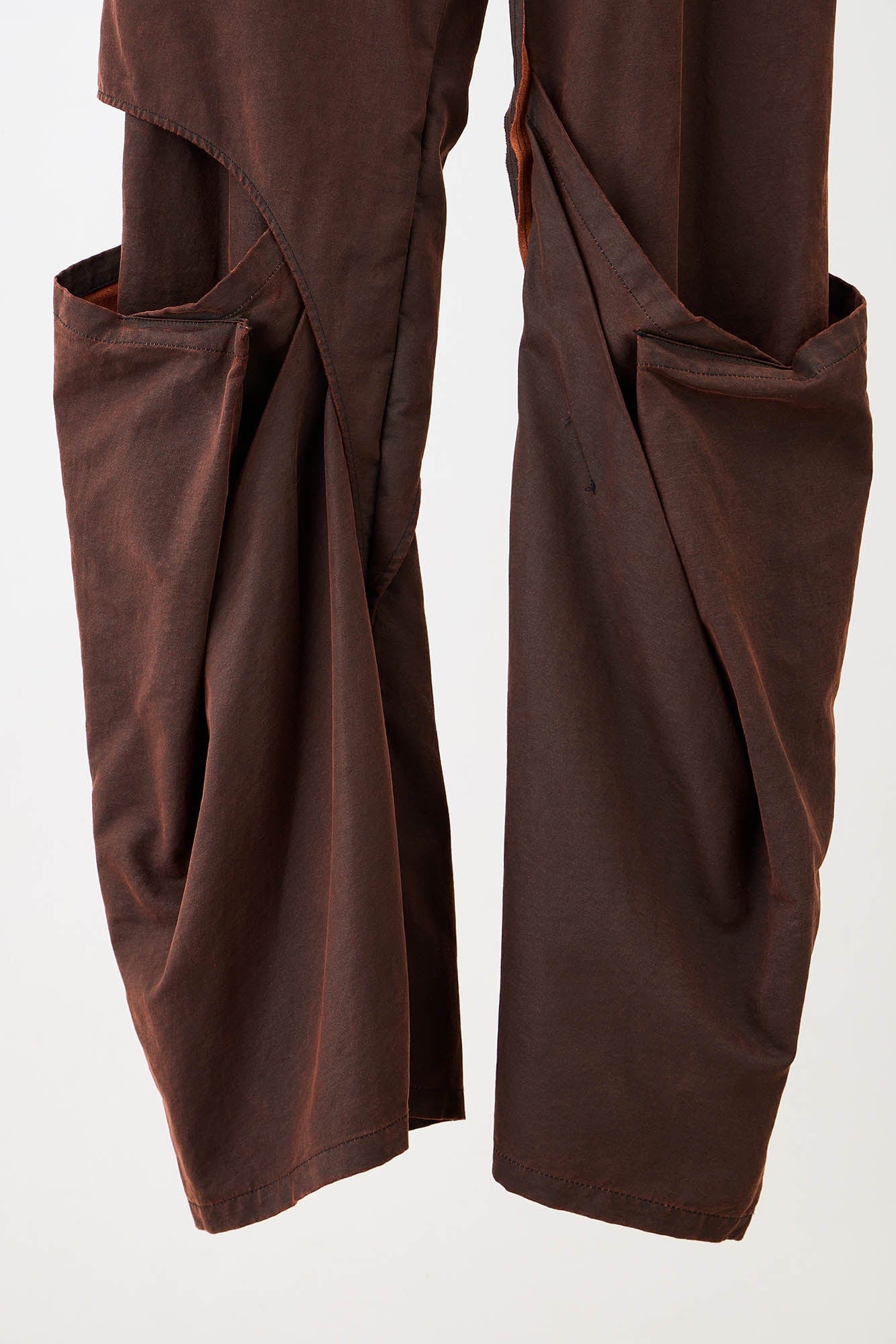 ILNya Nieternite Nifutur Weathered Coated Deconstructed Trousers, premium urban and streetwear designers apparel on PROJECTISR.com, ILNya Nieternite Nifutur