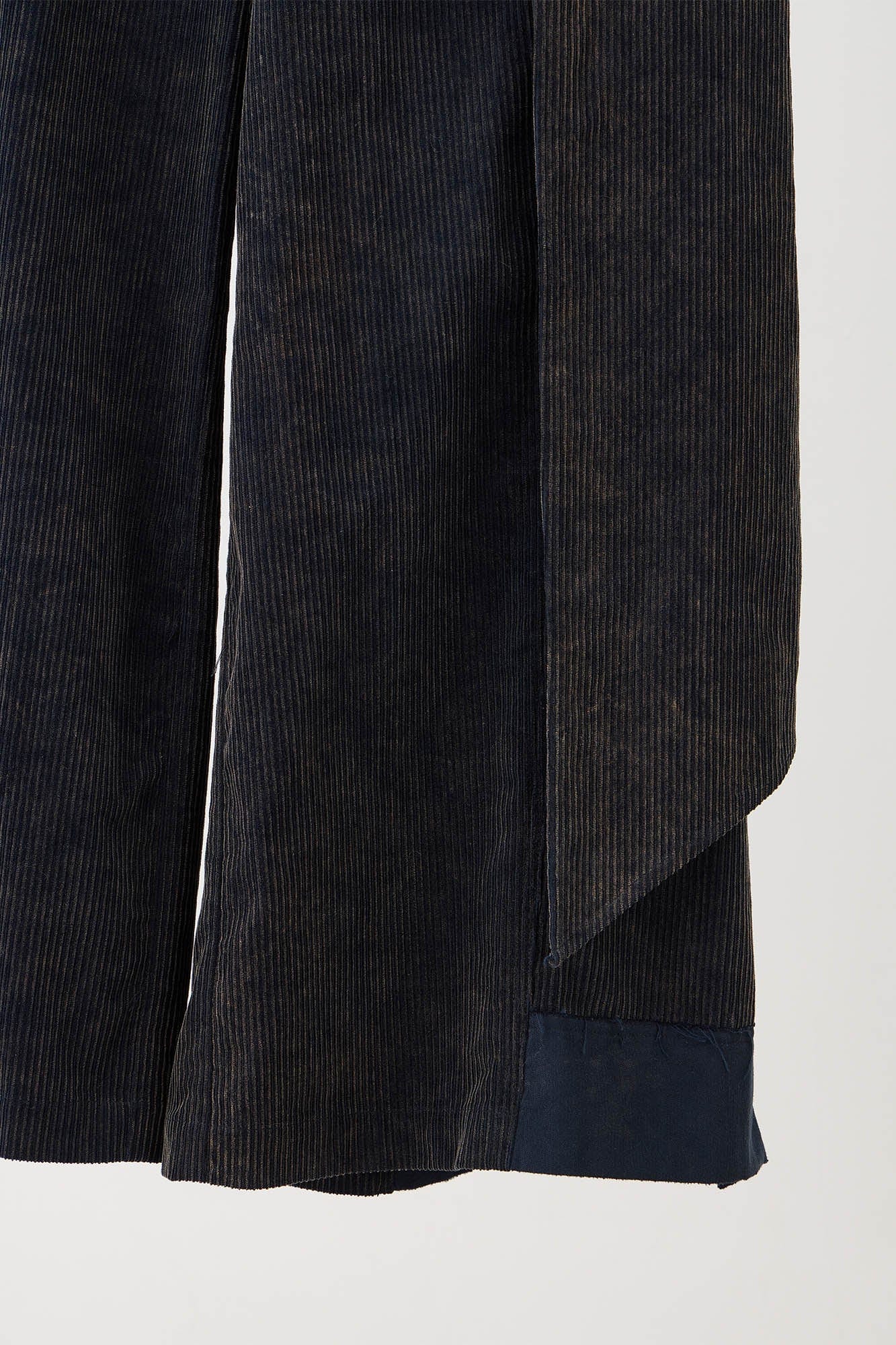 ILNya Nieternite Nifutur Layered Corduroy Wrap-Paneled Wide-Leg Trousers, premium urban and streetwear designers apparel on PROJECTISR.com, ILNya Nieternite Nifutur