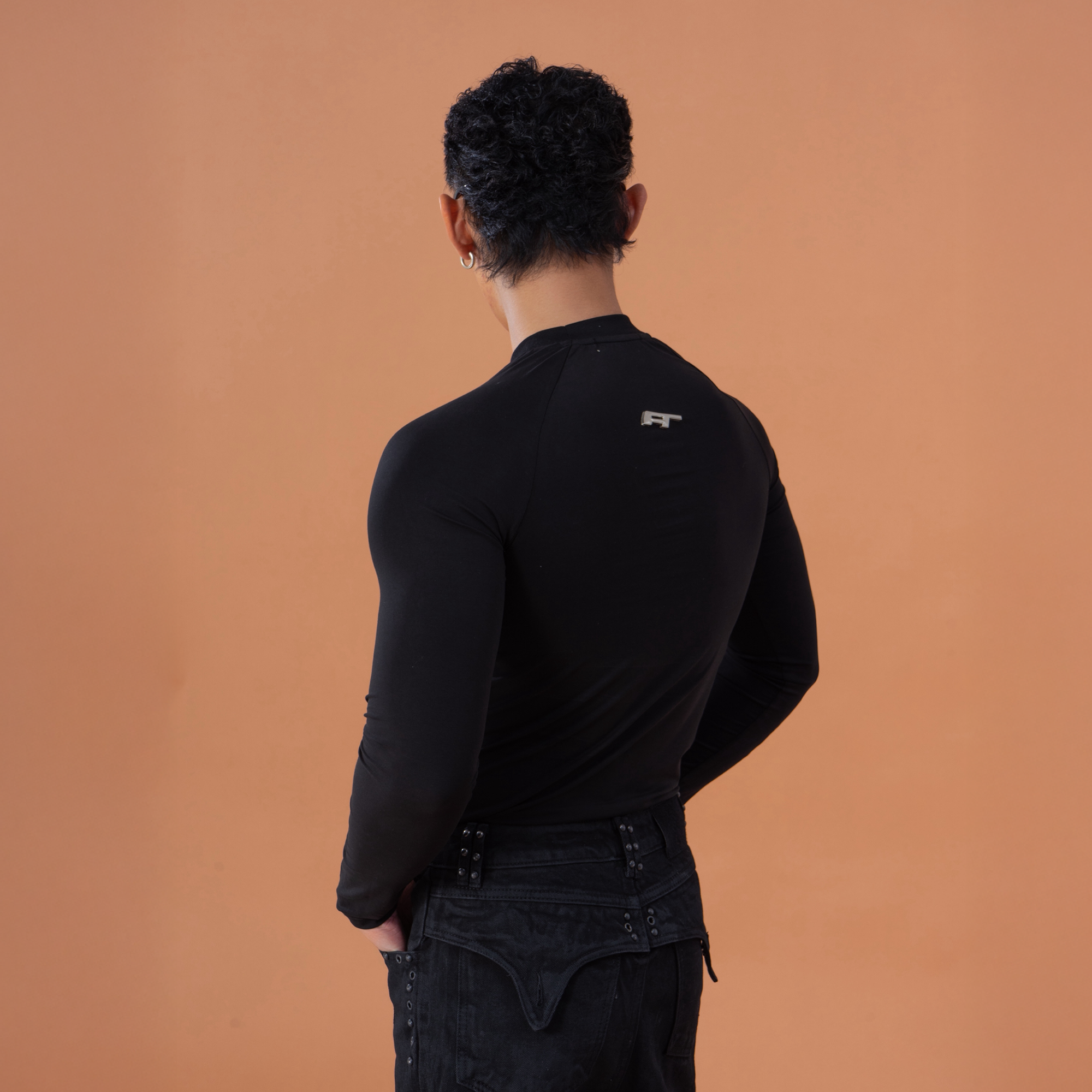 CLP Gothic Graphic Fitted Long Sleeve Tee