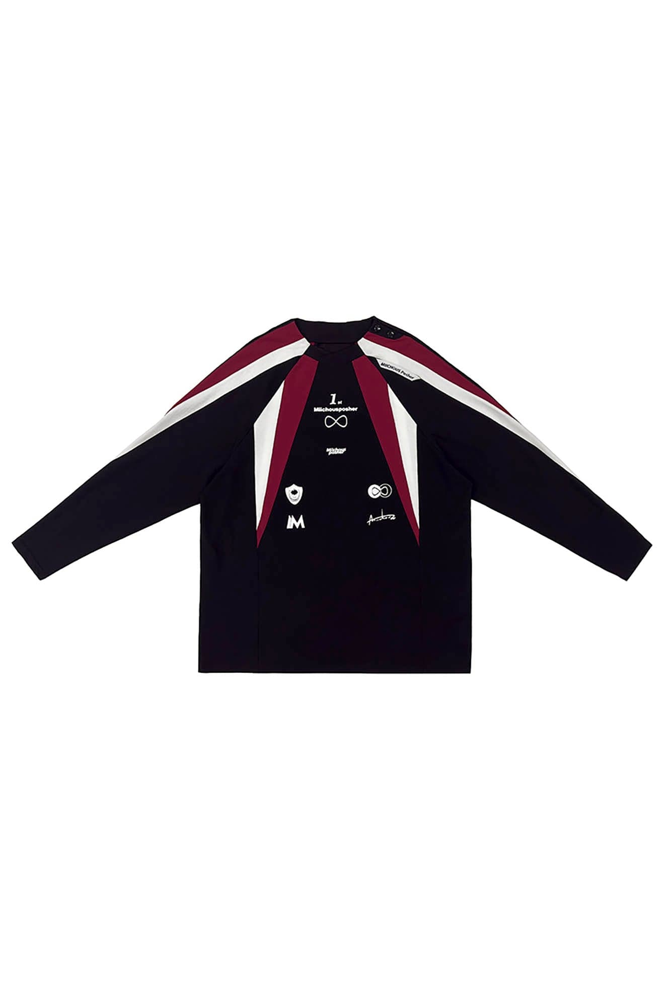 MIICHOUS Infinite Racer Spliced Quick-Dry Long-Sleeve Tee, premium urban and streetwear designers apparel on PROJECTISR.com, Miichous