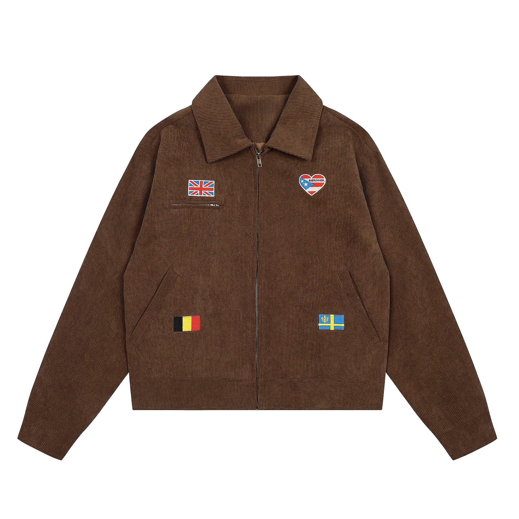 CLP Retro Patch Corduroy Jacket, premium urban and streetwear designers apparel on PROJECTISR.com, CLP