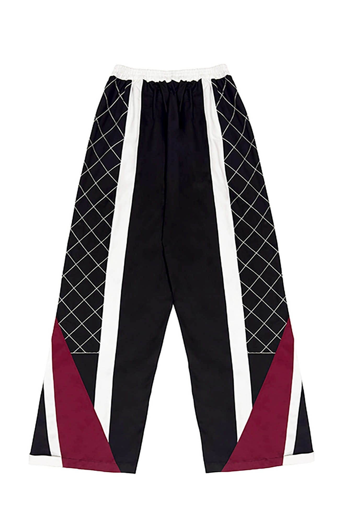 MIICHOUS Infinite Racer Patchwork Spliced Track Pants, premium urban and streetwear designers apparel on PROJECTISR.com, Miichous