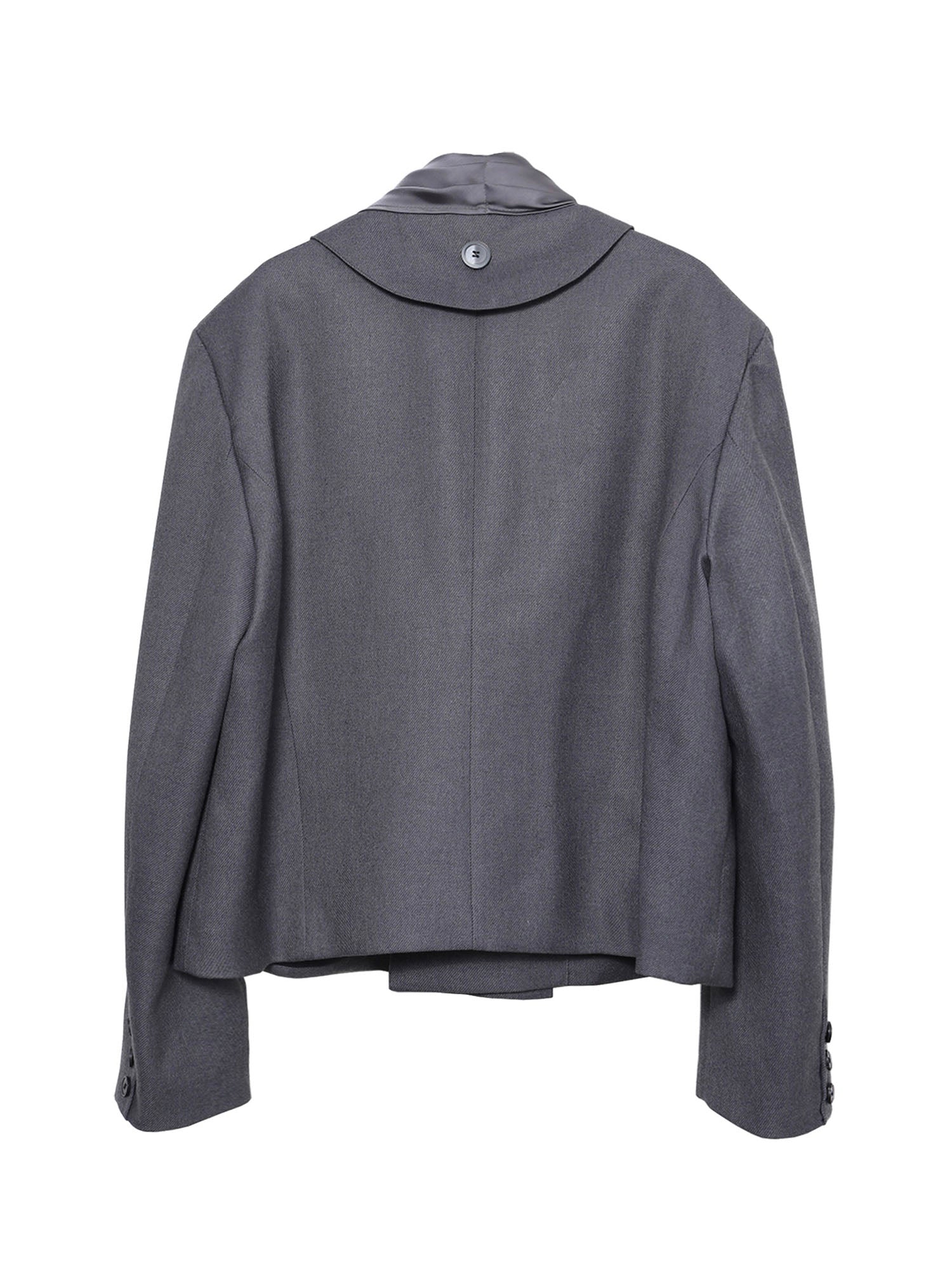 ASSEEN Pleated Panel Double-Breasted Blazer, premium urban and streetwear designers apparel on PROJECTISR.com, ASSEEN