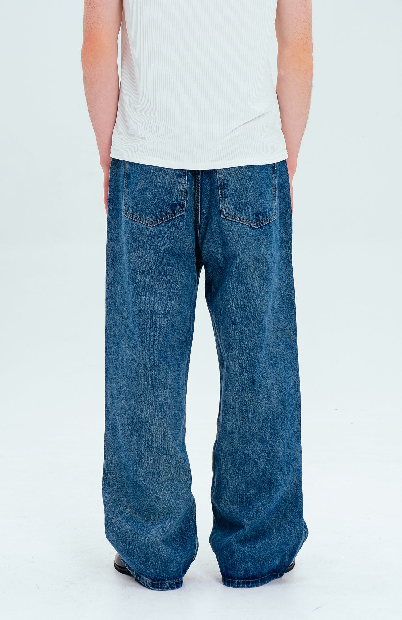 WIID Classic Faded Straight Jeans, premium urban and streetwear designers apparel on PROJECTISR.com, WIID