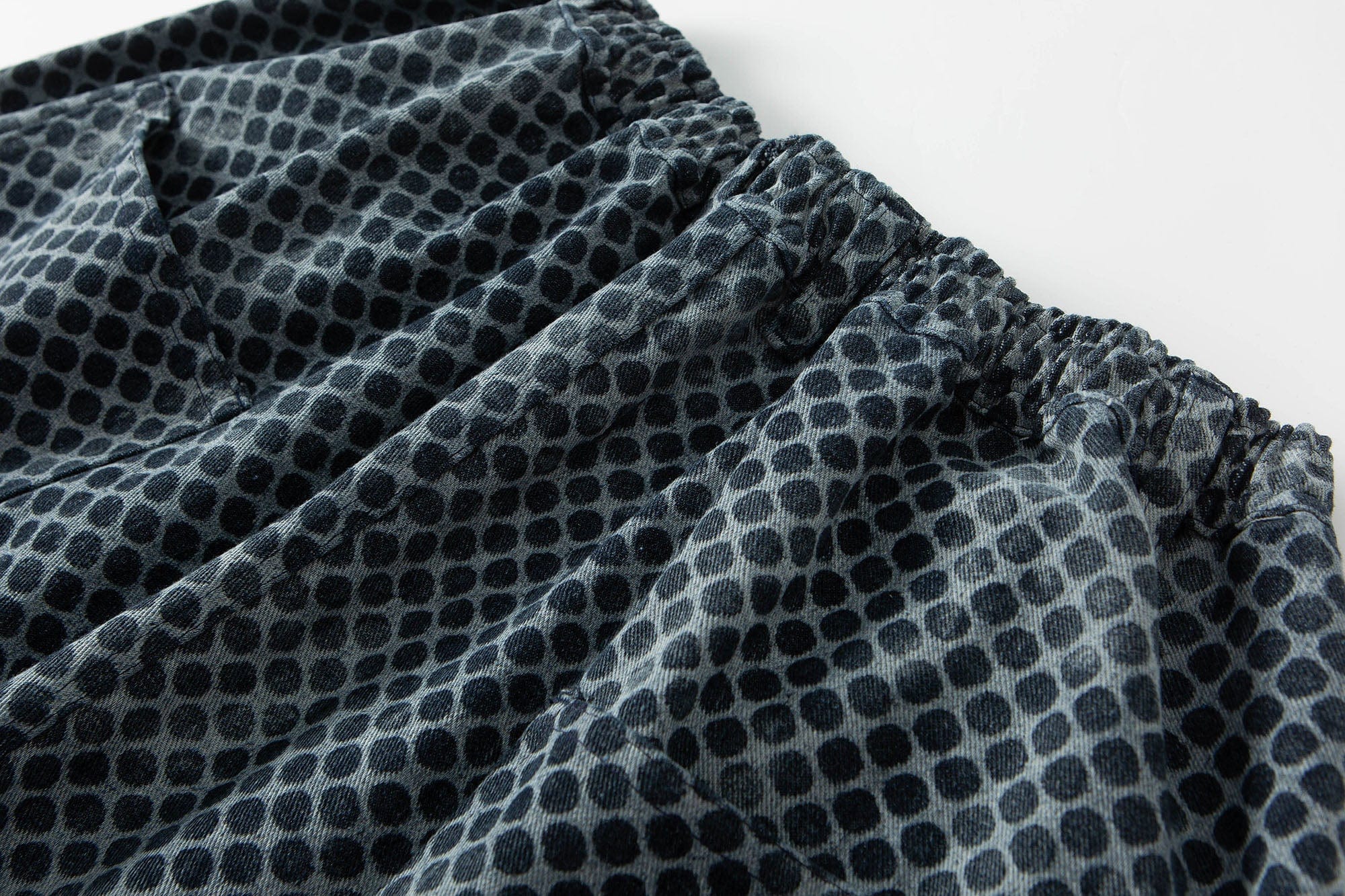 ME DA IGUAL Washed Dot Full-Print Harem Pants, premium urban and streetwear designers apparel on PROJECTISR.com, ME DA IGUAL