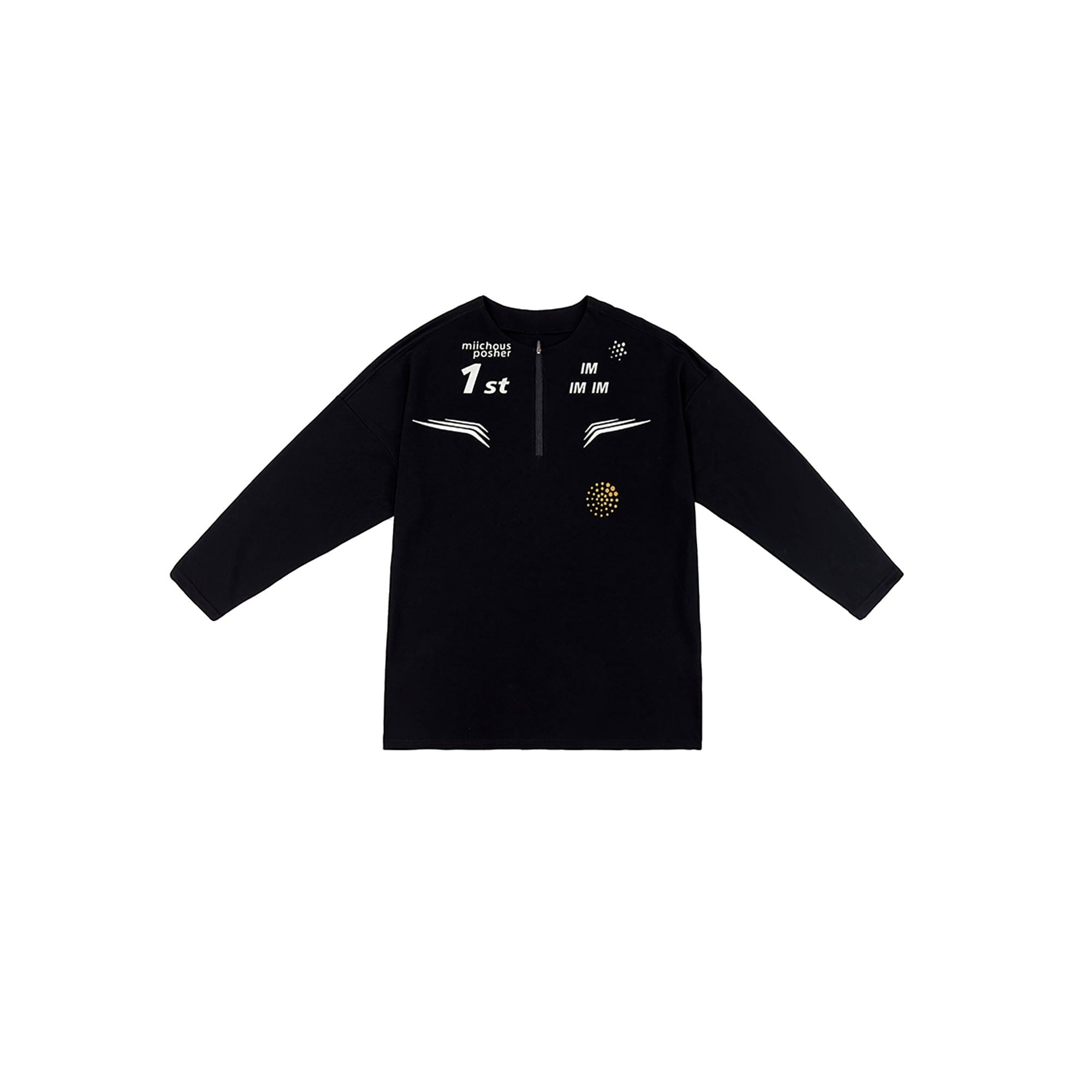 MIICHOUS The First UV Protection Half-Zip Long-Sleeve Tee, premium urban and streetwear designers apparel on PROJECTISR.com, Miichous
