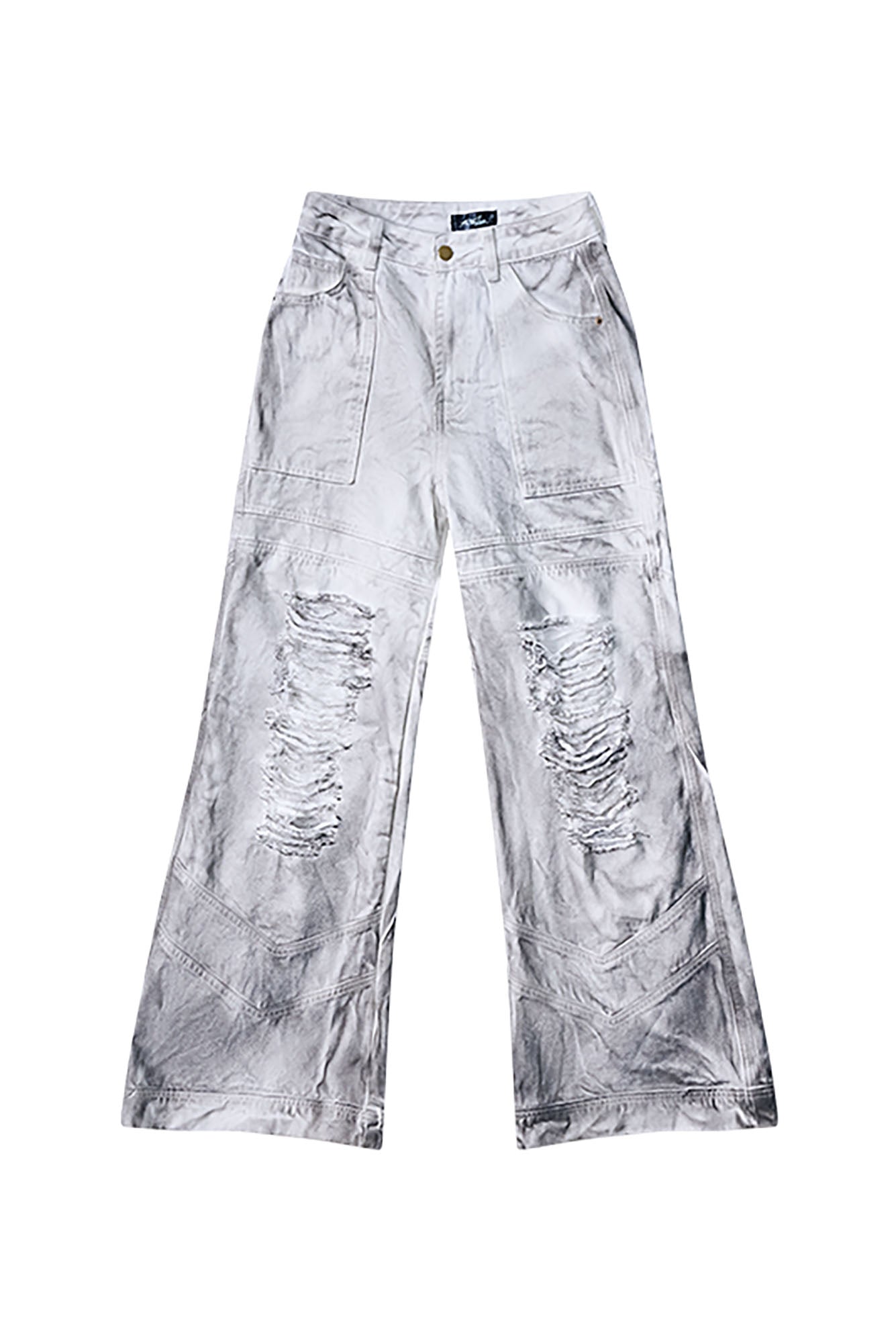 RECOVER ZONE Dirty Fit Ravaged Panel Jeans
