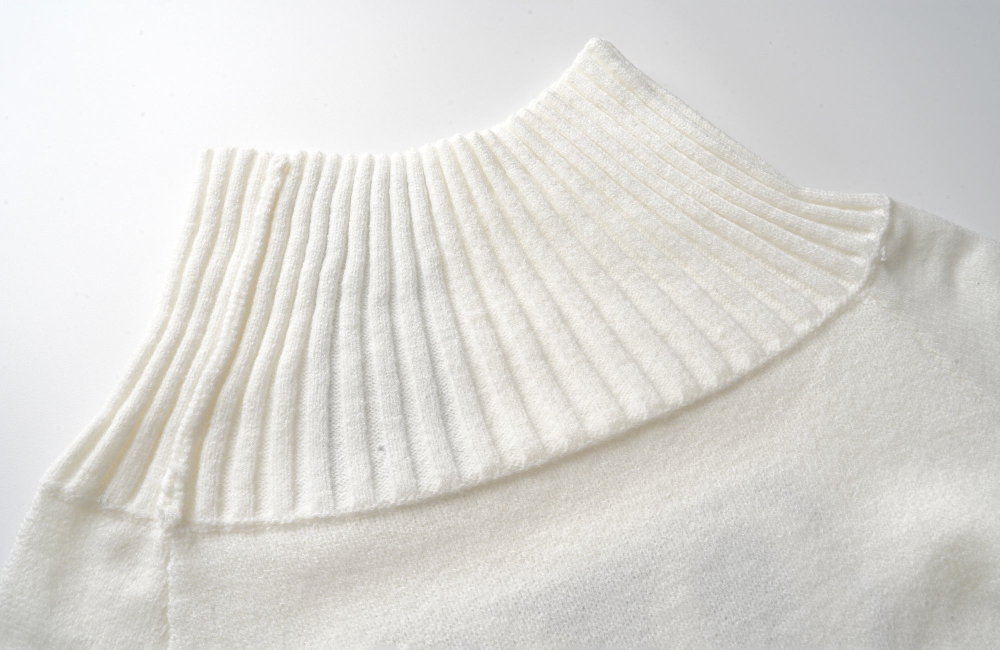 CLP Off-Shoulder Foldover Knit Sweater