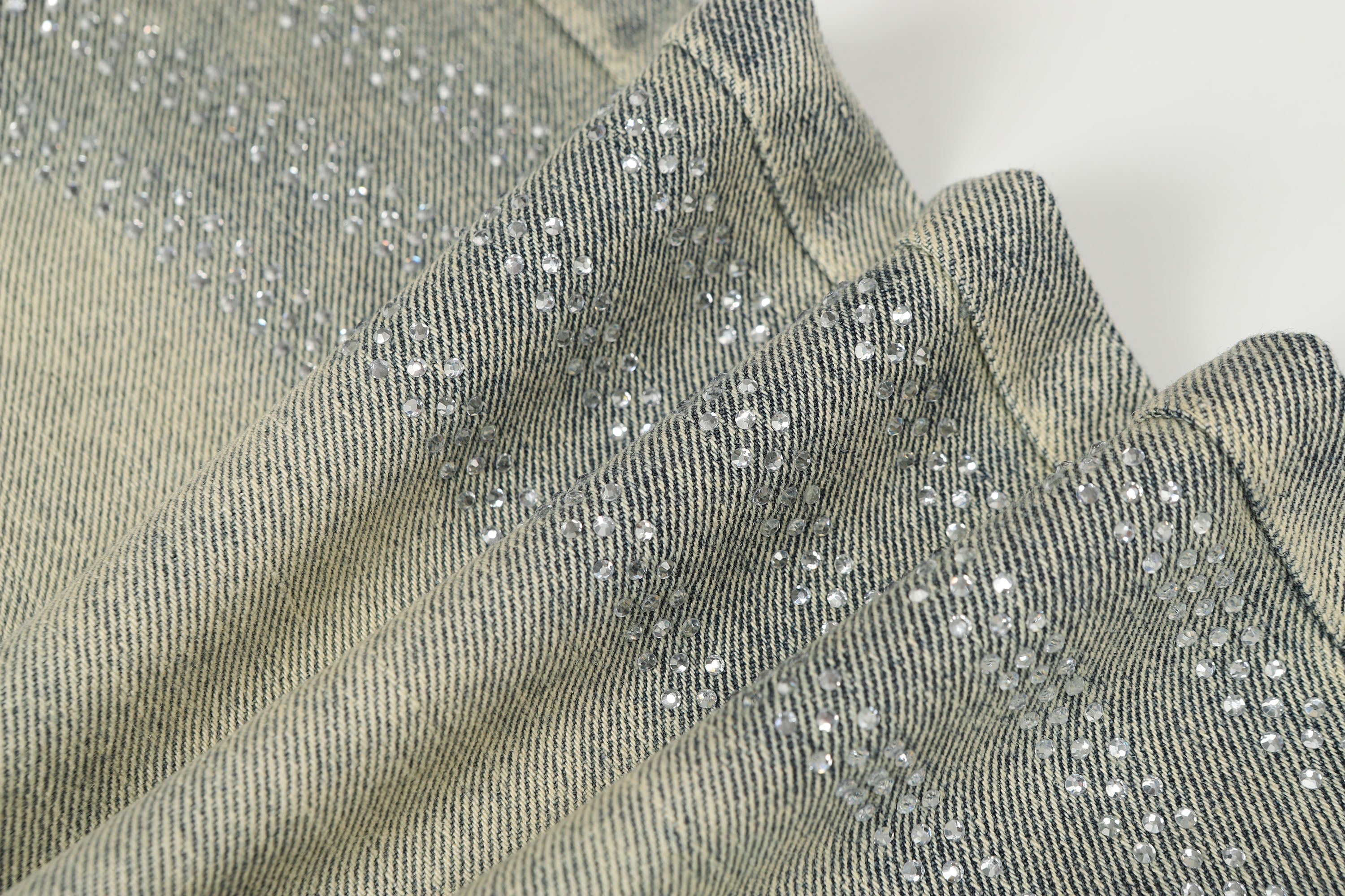 CLP Diamond Arc Washed Wide-Leg Jeans, premium urban and streetwear designers apparel on PROJECTISR.com, CLP