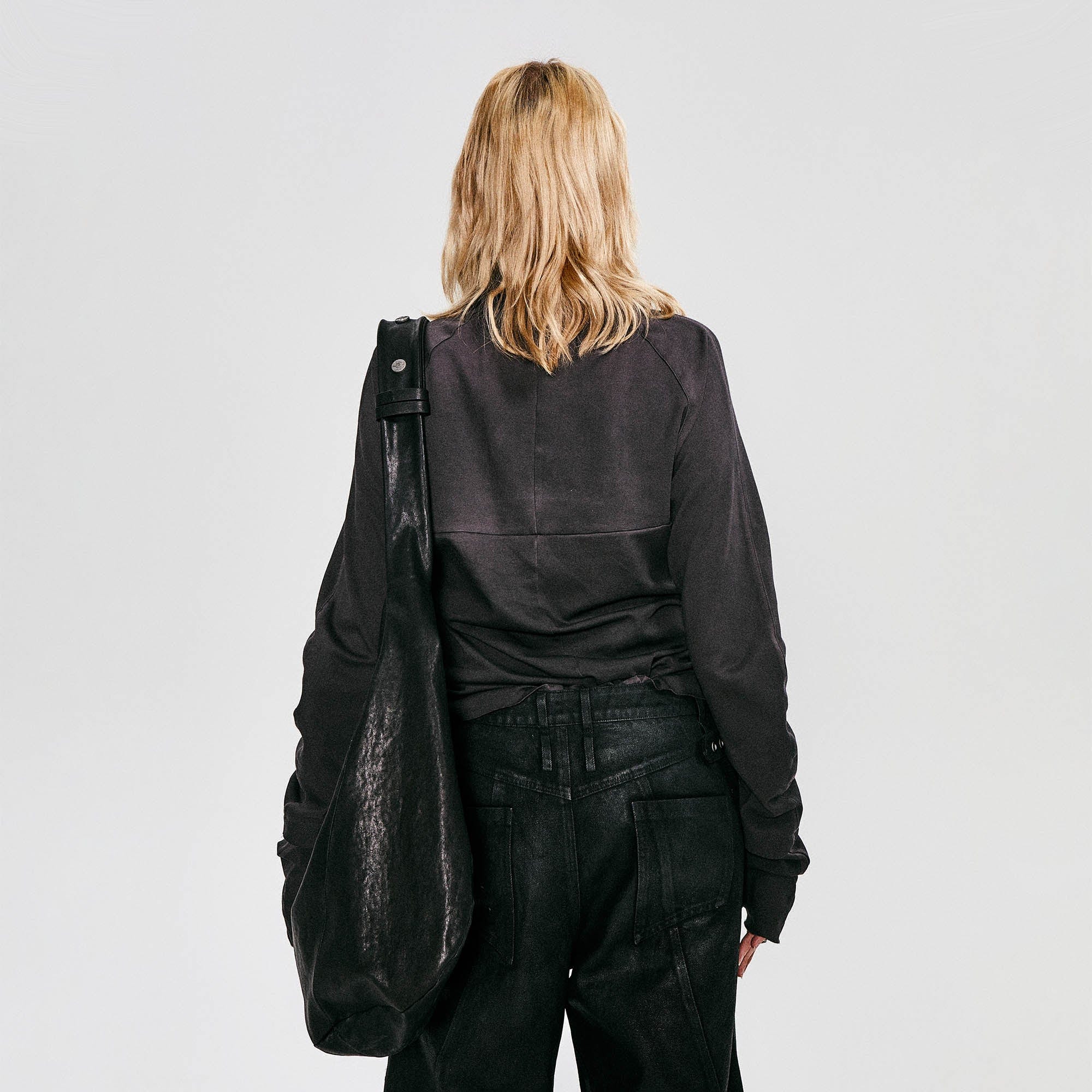 FLYERRER High Neck Slim-Fit Long-Sleeve Tee, premium urban and streetwear designers apparel on PROJECTISR.com, FLYERRER