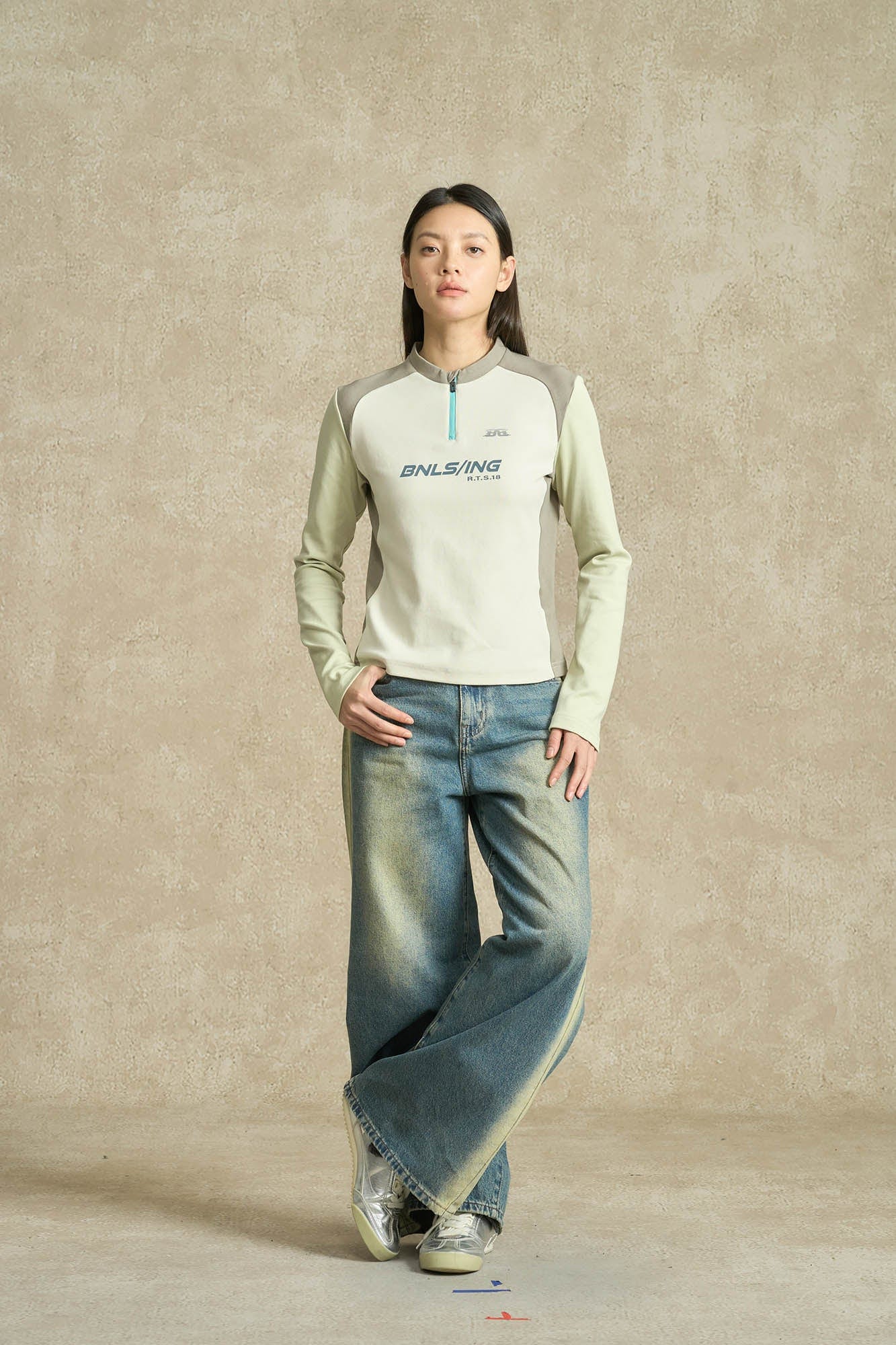 BONELESS Contrast Washed Jeans, premium urban and streetwear designers apparel on PROJECTISR.com, BONELESS