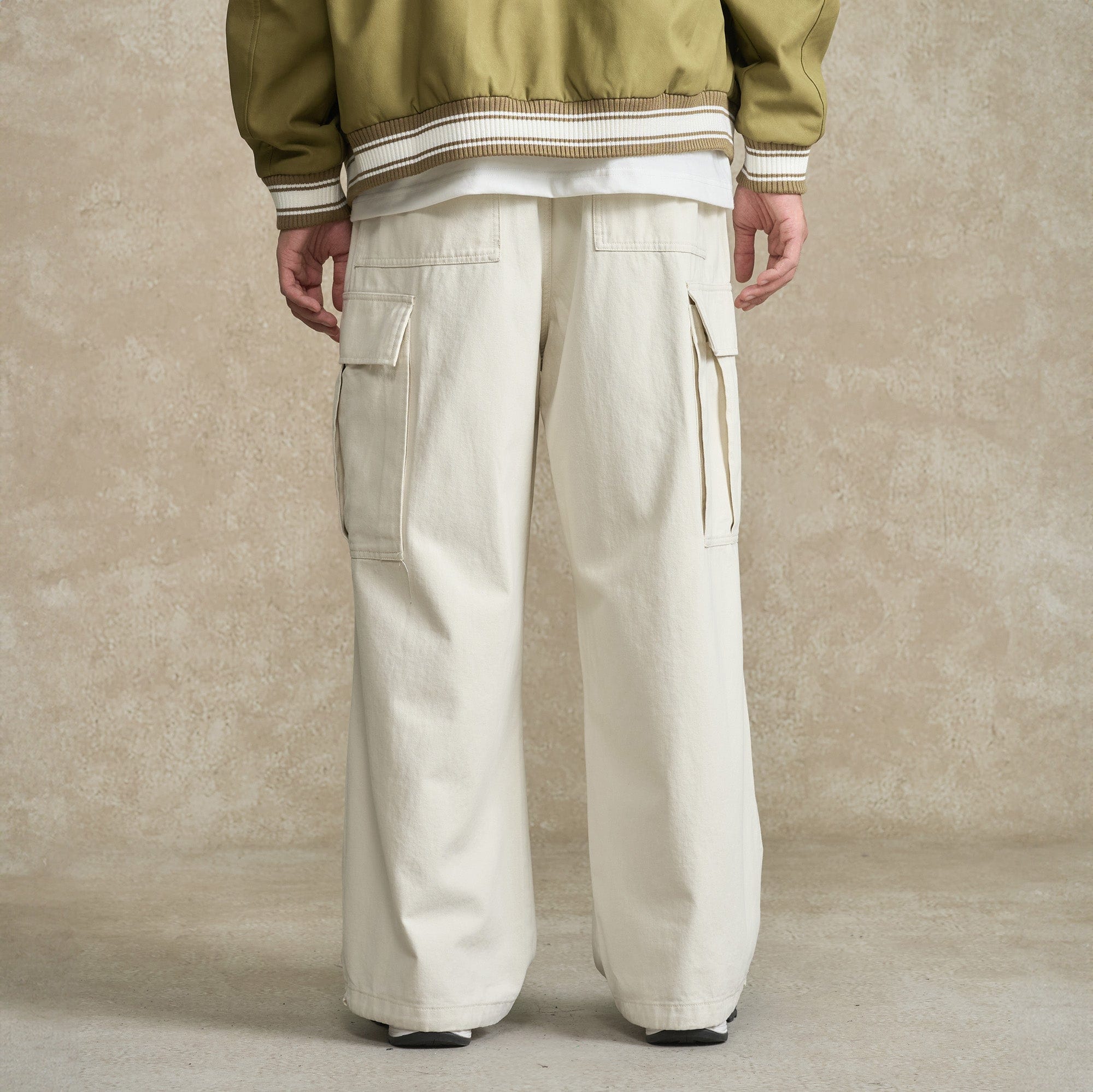 BONELESS Pleated Big Pocket Drawstring Cargo, premium urban and streetwear designers apparel on PROJECTISR.com, BONELESS