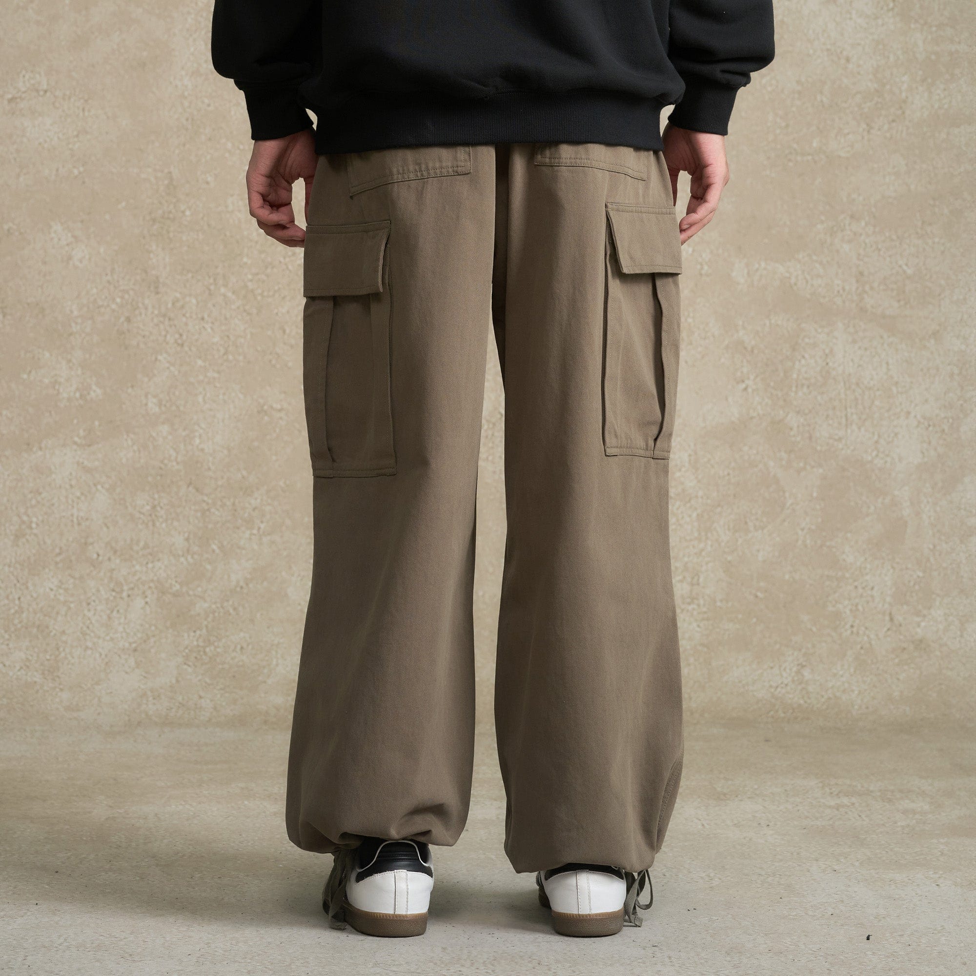 BONELESS Pleated Big Pocket Drawstring Cargo, premium urban and streetwear designers apparel on PROJECTISR.com, BONELESS