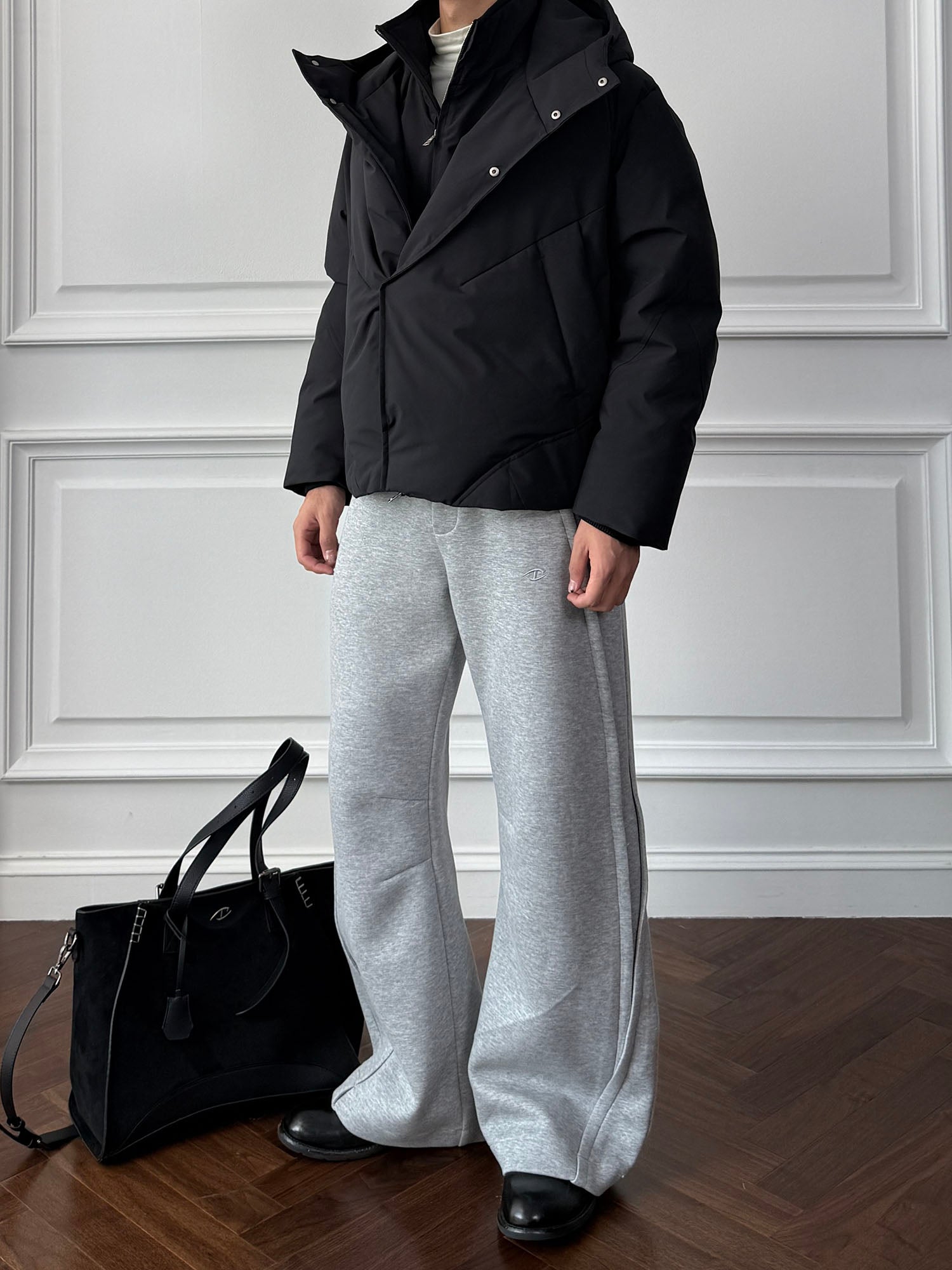 CATSSTAC Essential Panel Double-Layered Down Jacket, premium urban and streetwear designers apparel on PROJECTISR.com, CATSSTAC