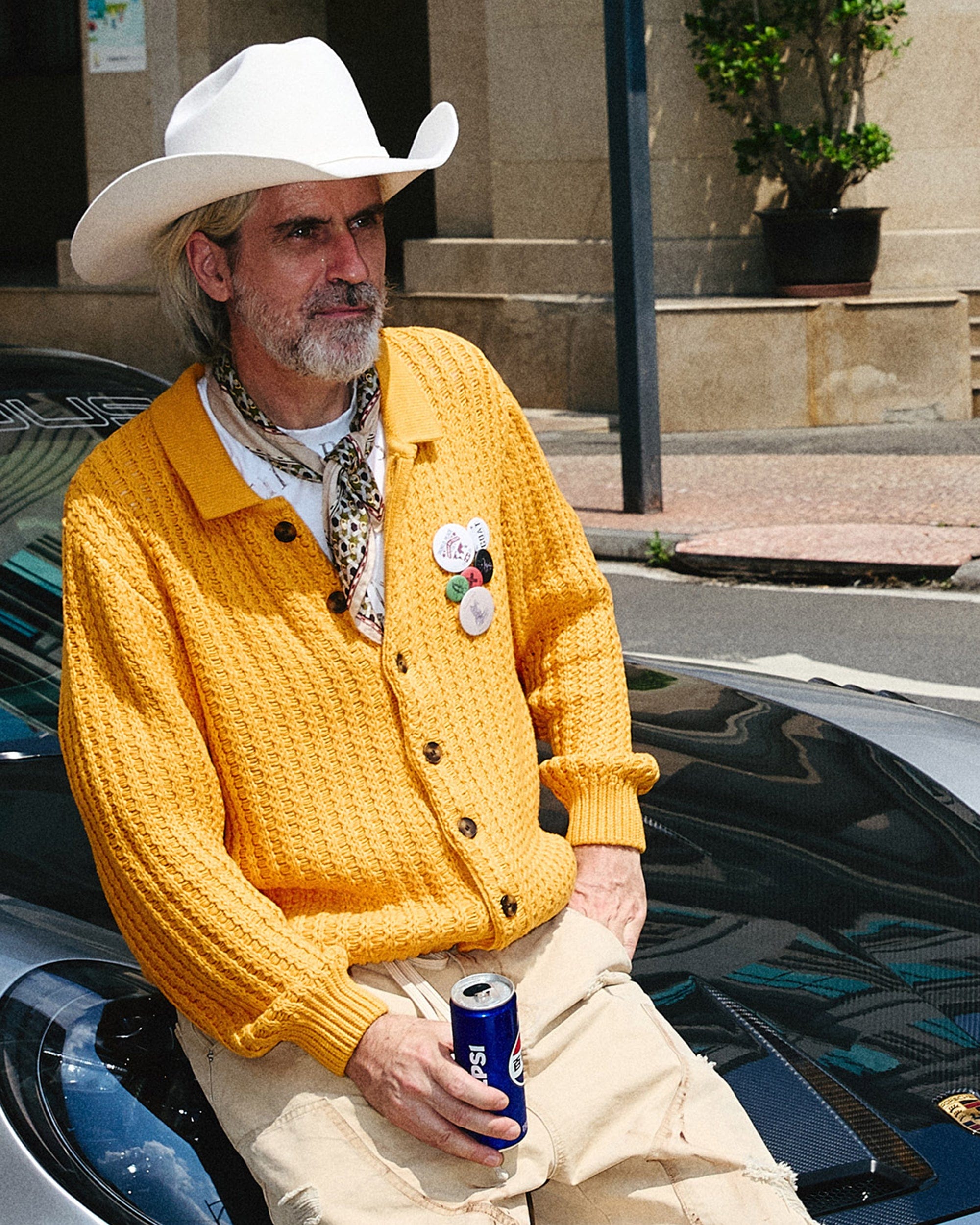 STEEPC Retro City Knitted Cardigan, premium urban and streetwear designers apparel on PROJECTISR.com, STEEPC