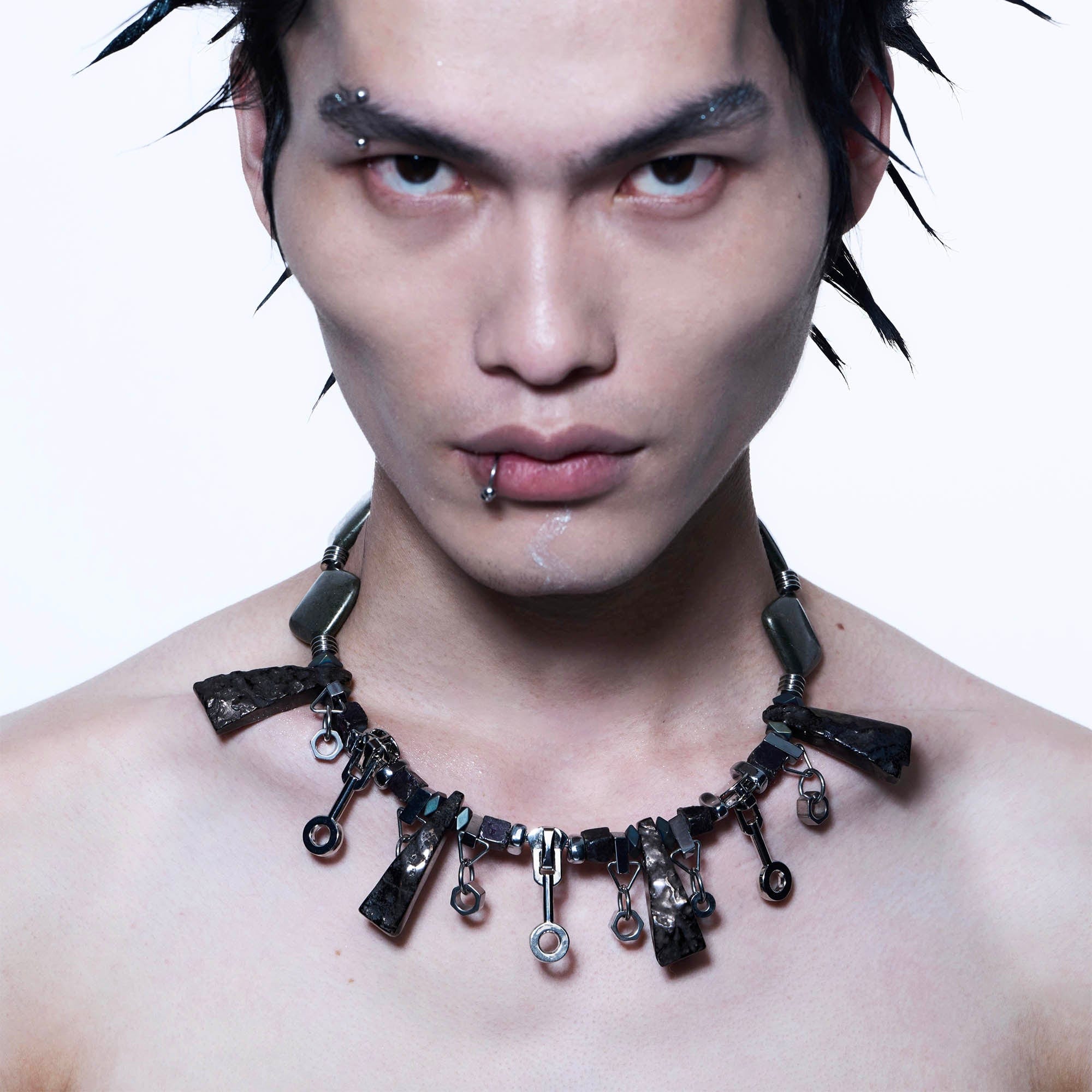 ILLUSORY Scavenger Necklace, premium urban and streetwear designers apparel on PROJECTISR.com, ILLUSORY