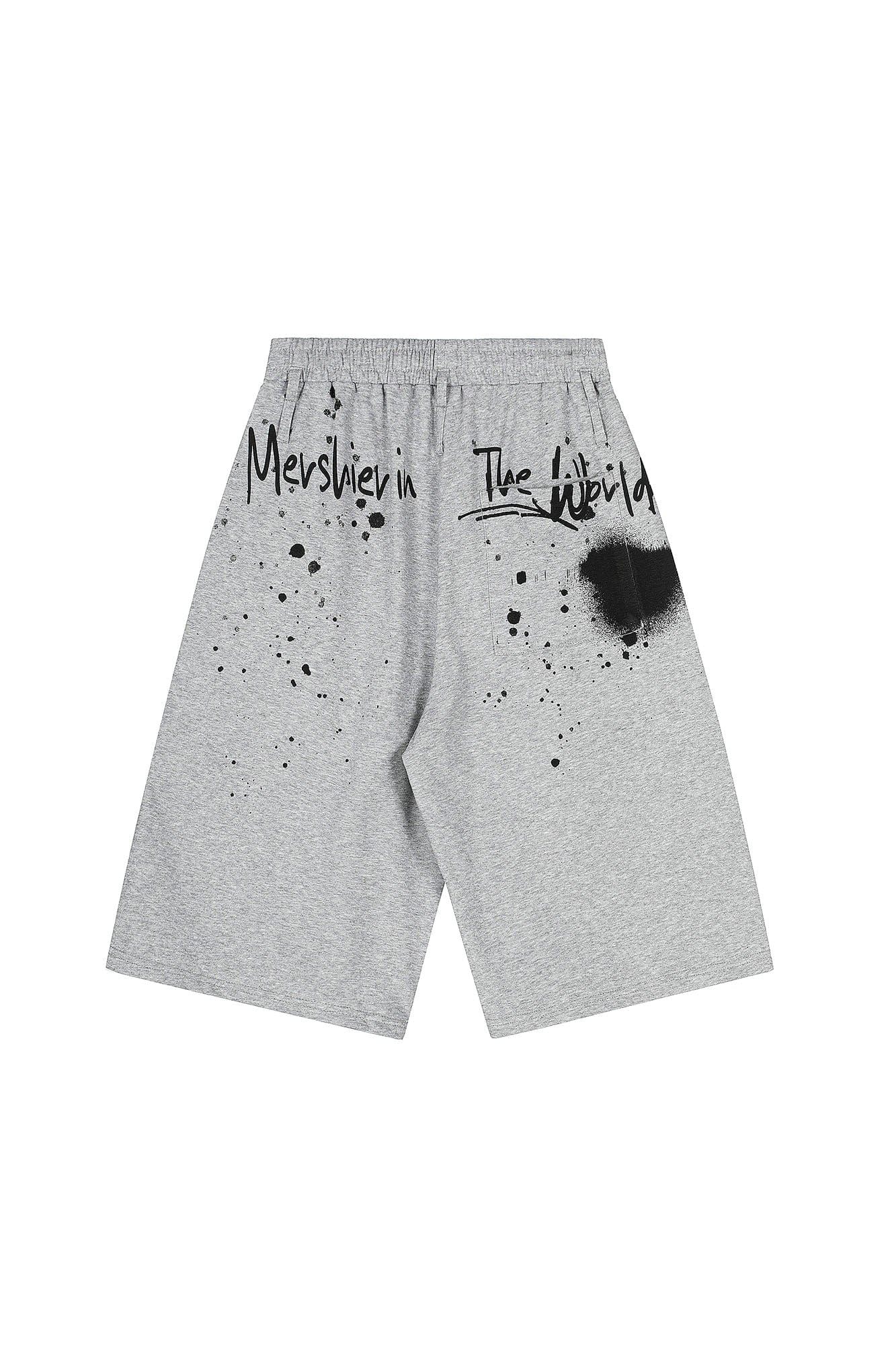 CLP Graffiti Spray Sweat Shorts