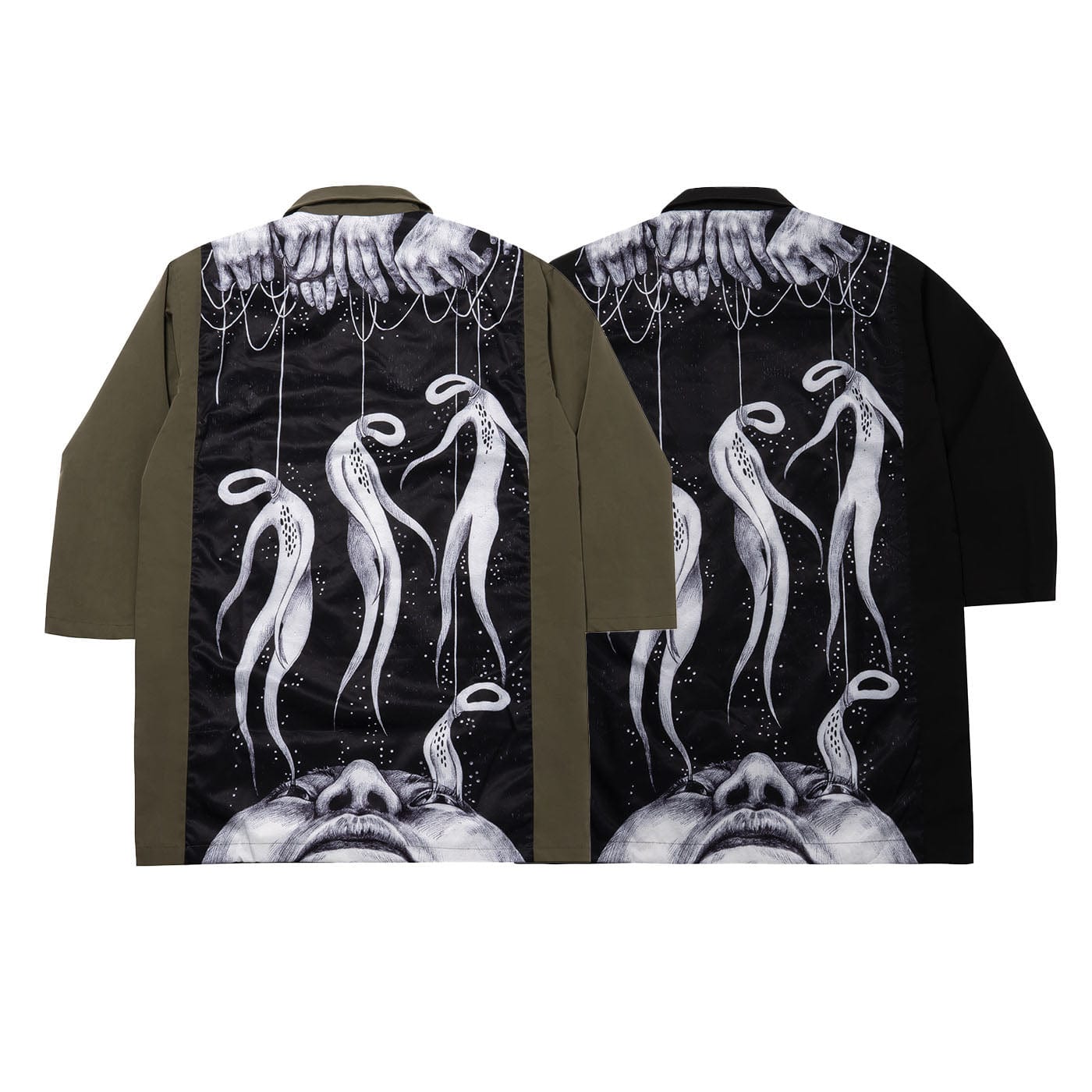 UNDER20 × MIN ZENG SOME MEMORIES OF DEATH Trench Coat, premium urban and streetwear designers apparel on PROJECTISR.com, UNDER20