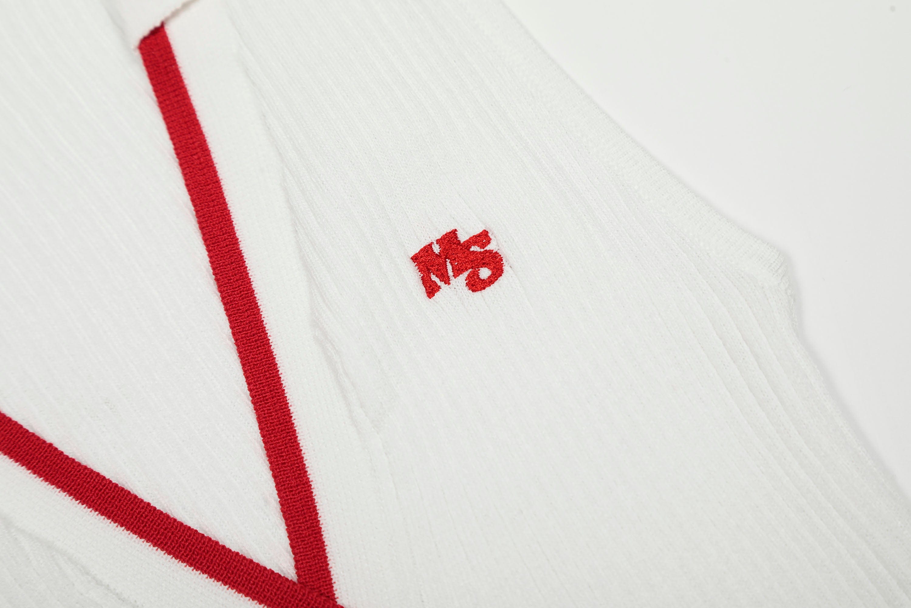 CLP Contrast Trim Ribbed Polo Tank Top, premium urban and streetwear designers apparel on PROJECTISR.com, CLP
